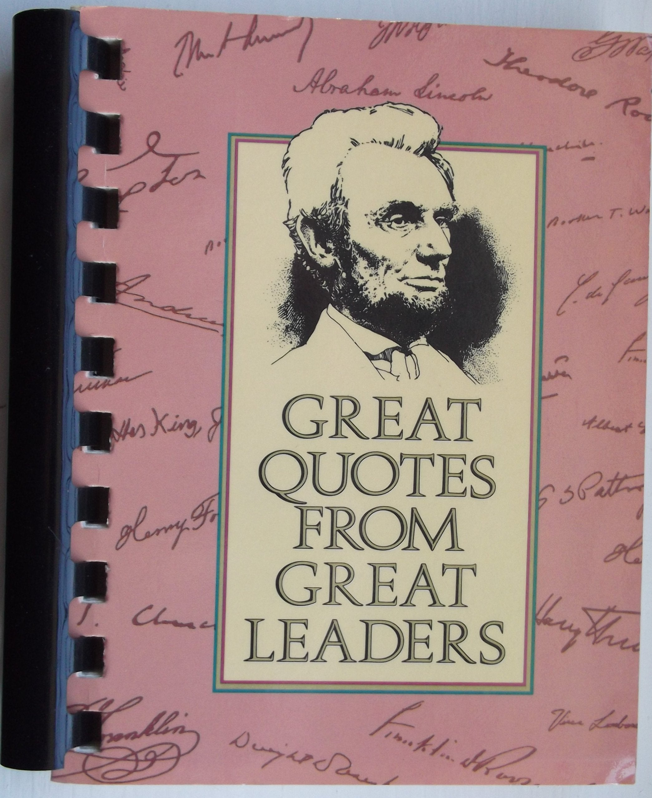 Great Quotes from Great Leaders,Used