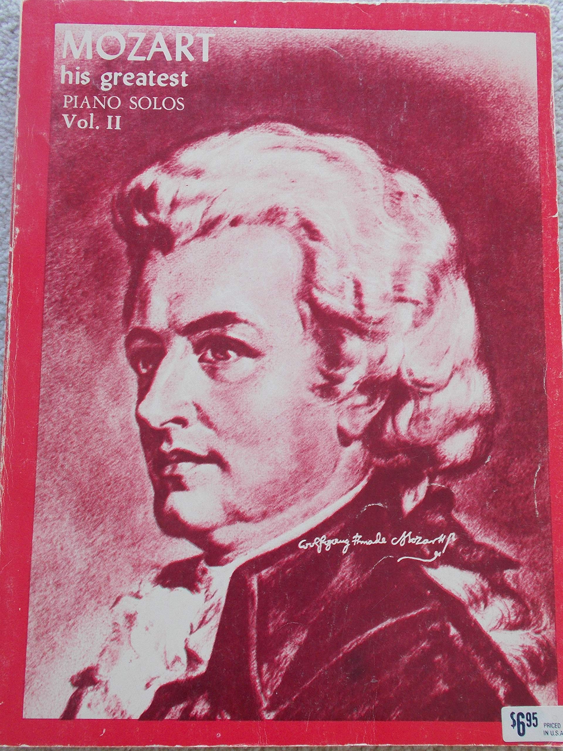 Mozart His Greatest Volume 2,Used