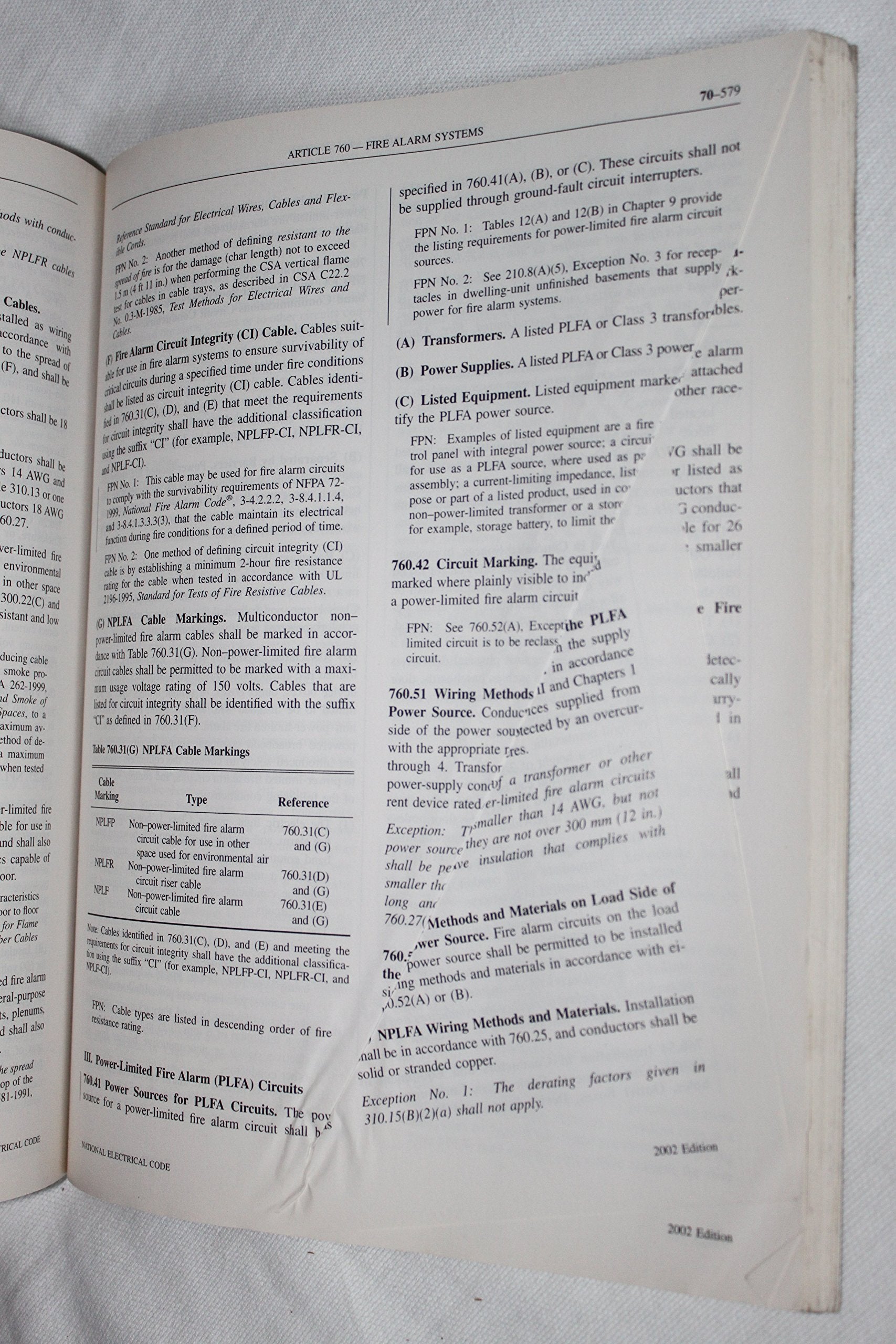 National Electrical Code 2002 (softcover),New