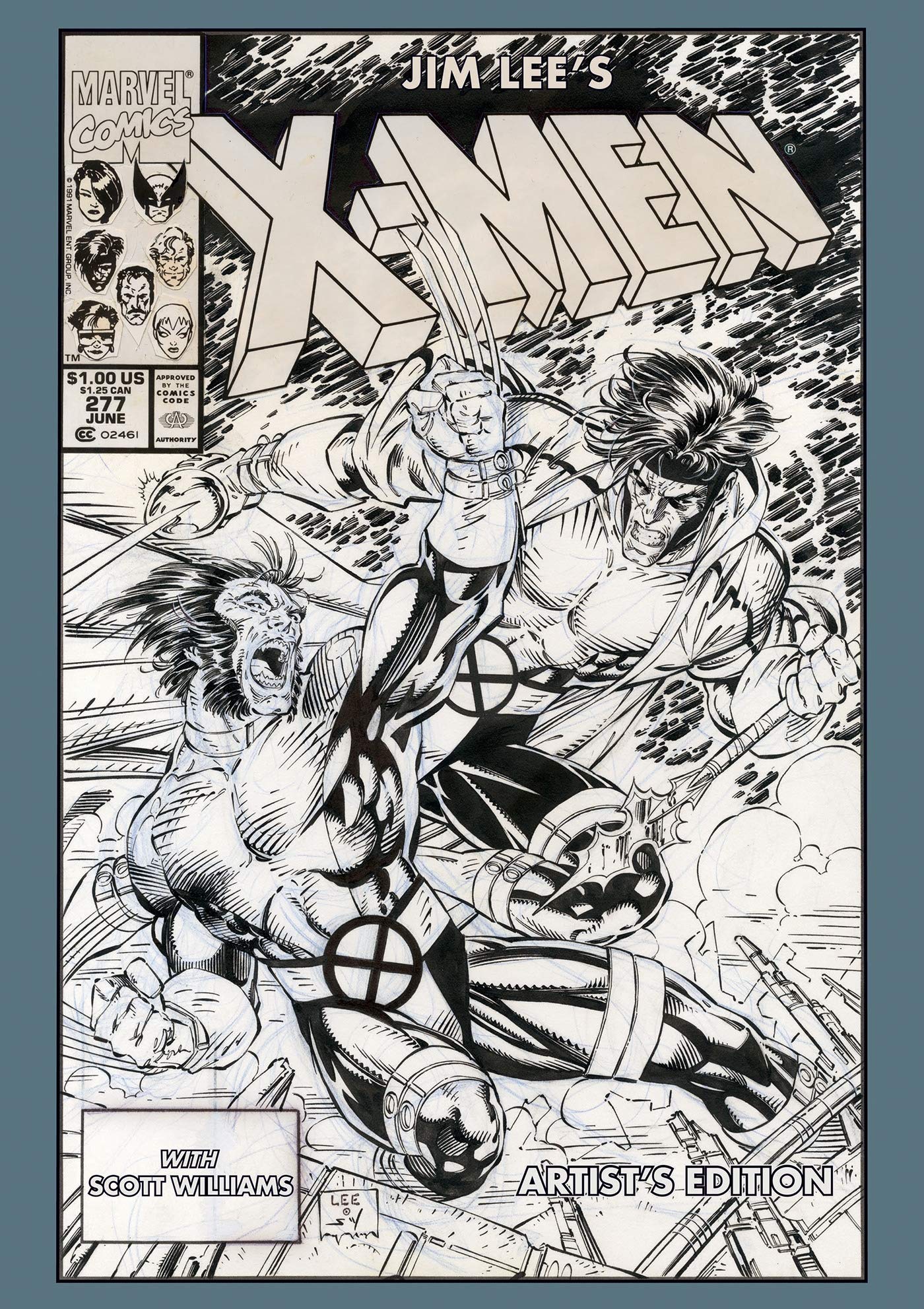Jim Lee's XMen Artist's Edition (Artist Edition),Used