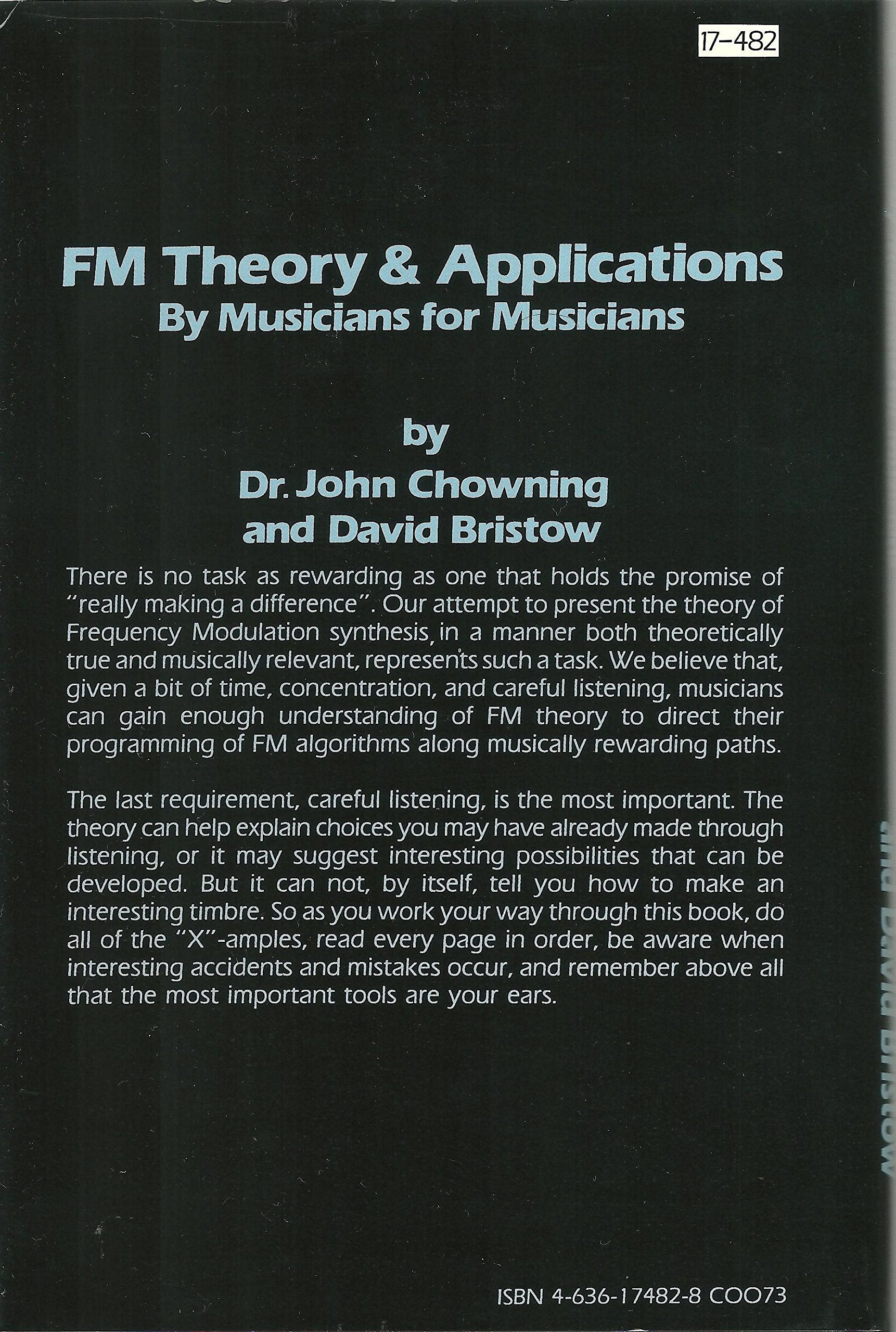 Fm Theory and Applications: By Musicians for Musicians,Used