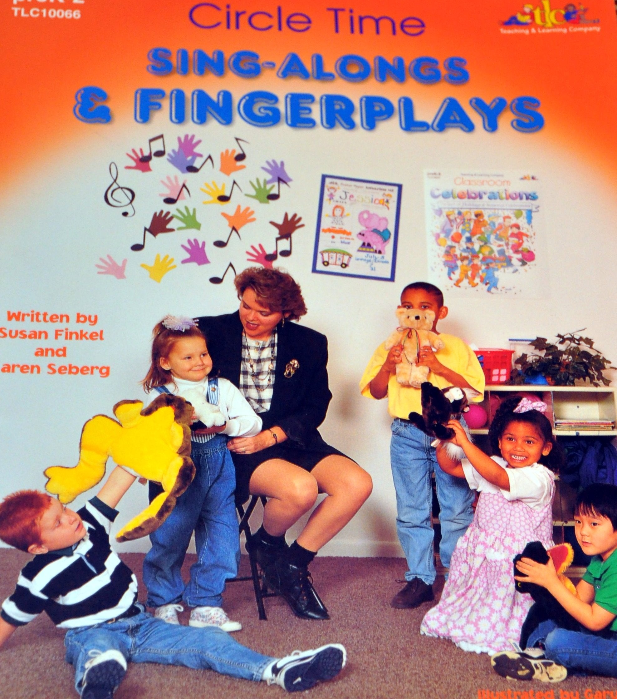 Circle Time SingAlongs & Fingerplays Grades PS/2,Used