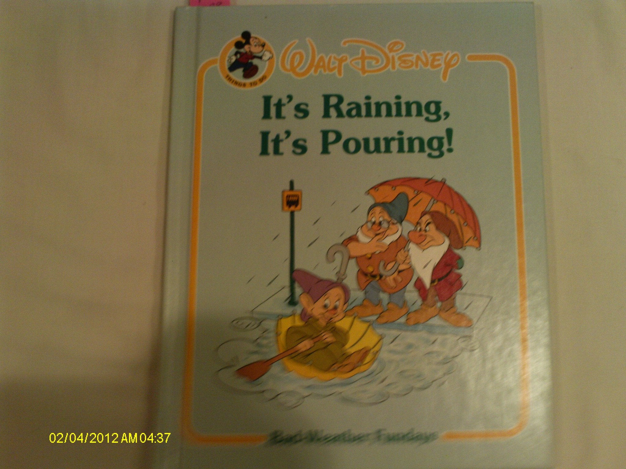 Walt Disney it's raining, it's pouring!: Badweather fundays (Things to do),Used