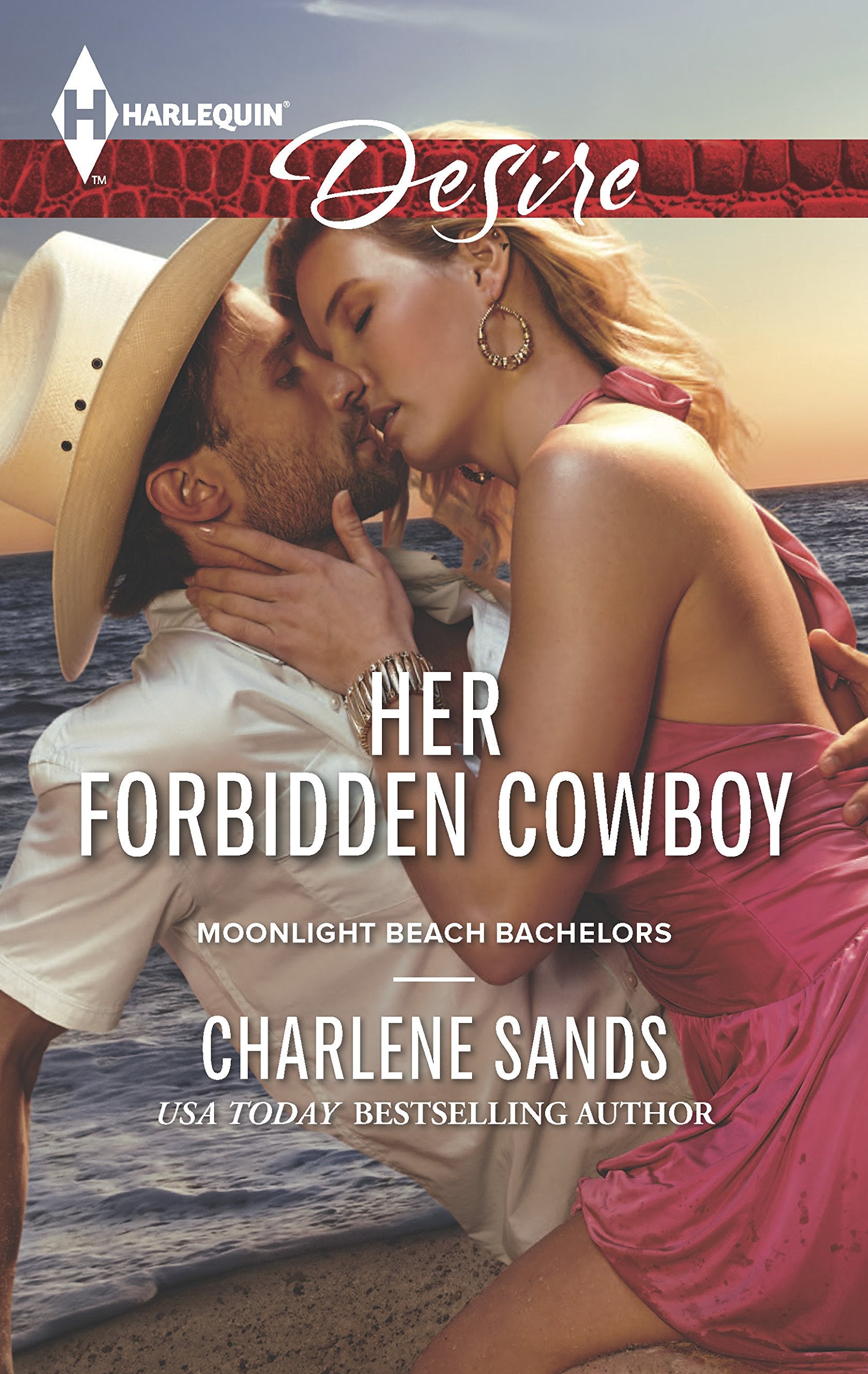 Her Forbidden Cowboy (Moonlight Beach Bachelors, 2),Used