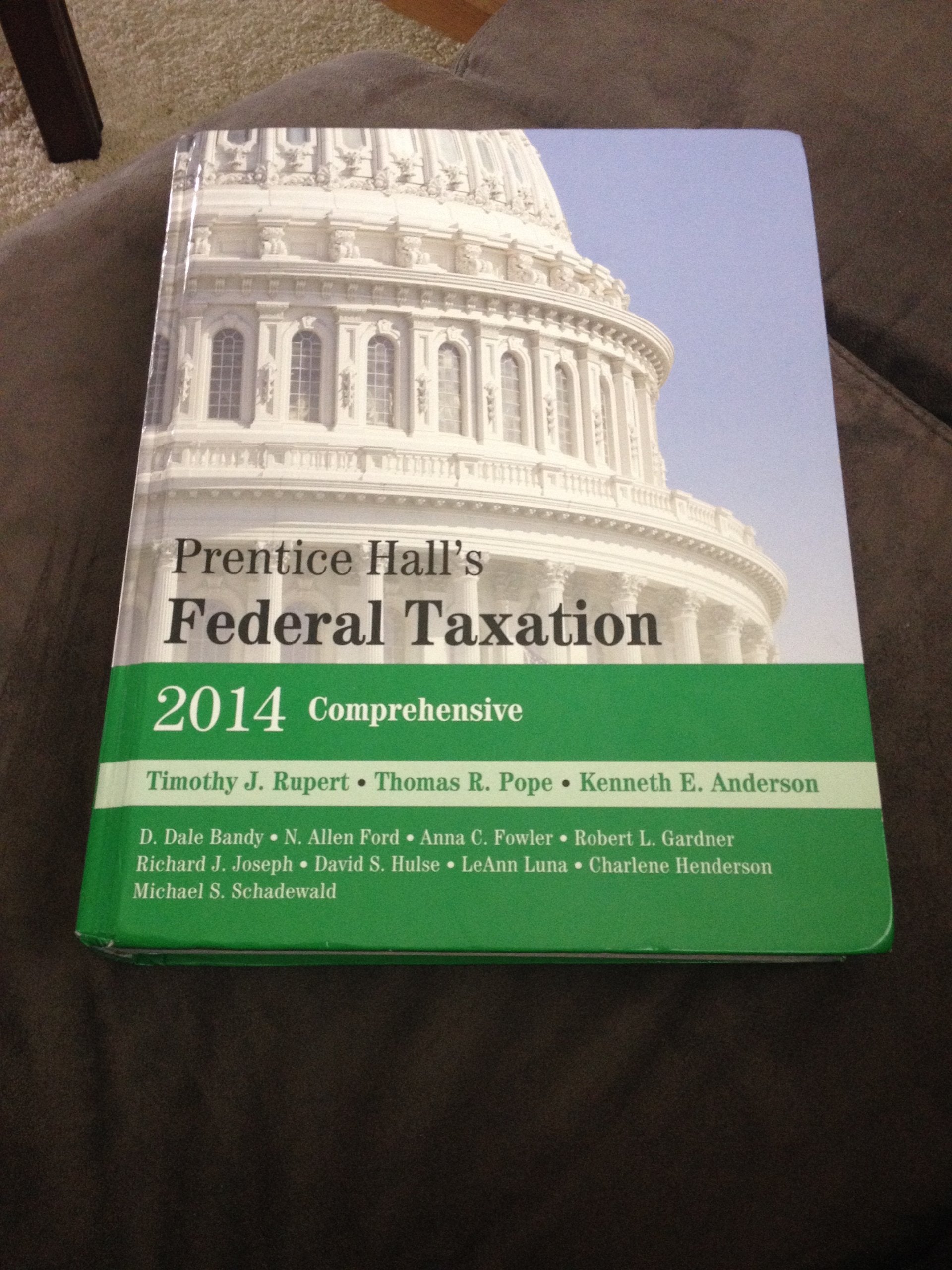 Prentice Hall's Federal Taxation 2014,Used