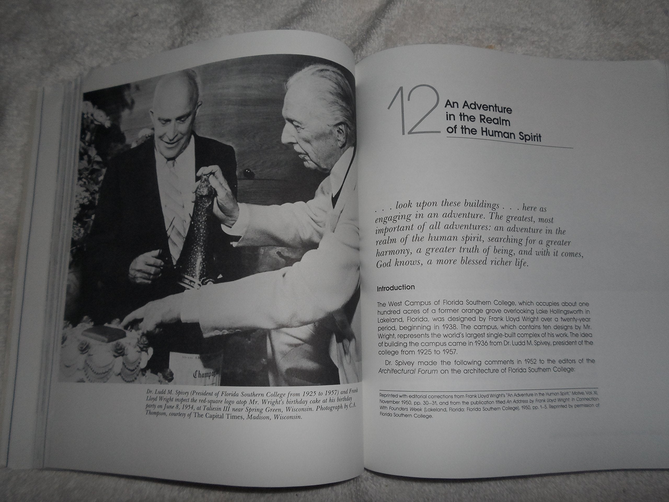 Truth Against the World: Frank Lloyd Wright Speaks for an Organic Architecture,Used