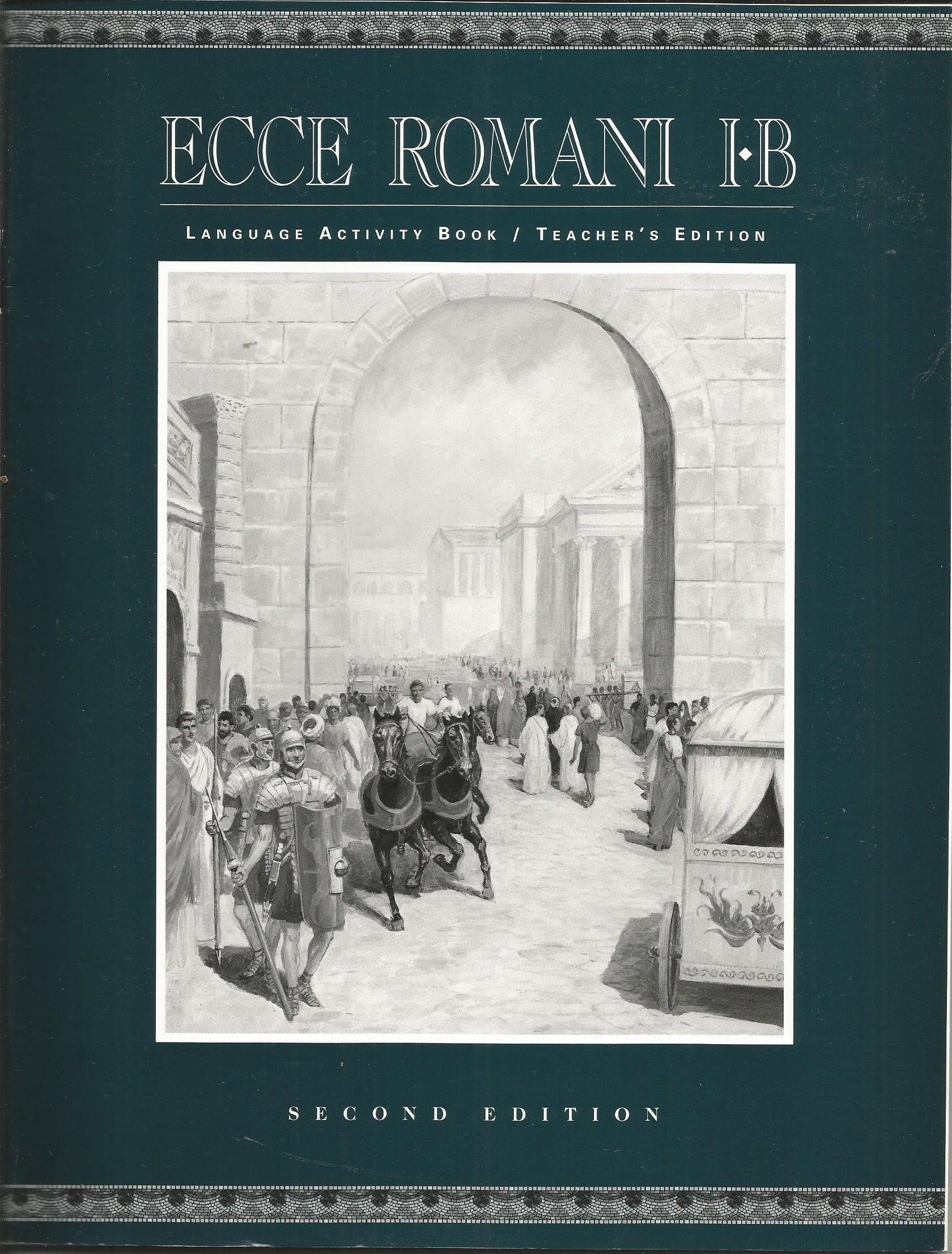 Ecce Romani Level Ib Teacher's Language Activity Book (Latin Edition),Used