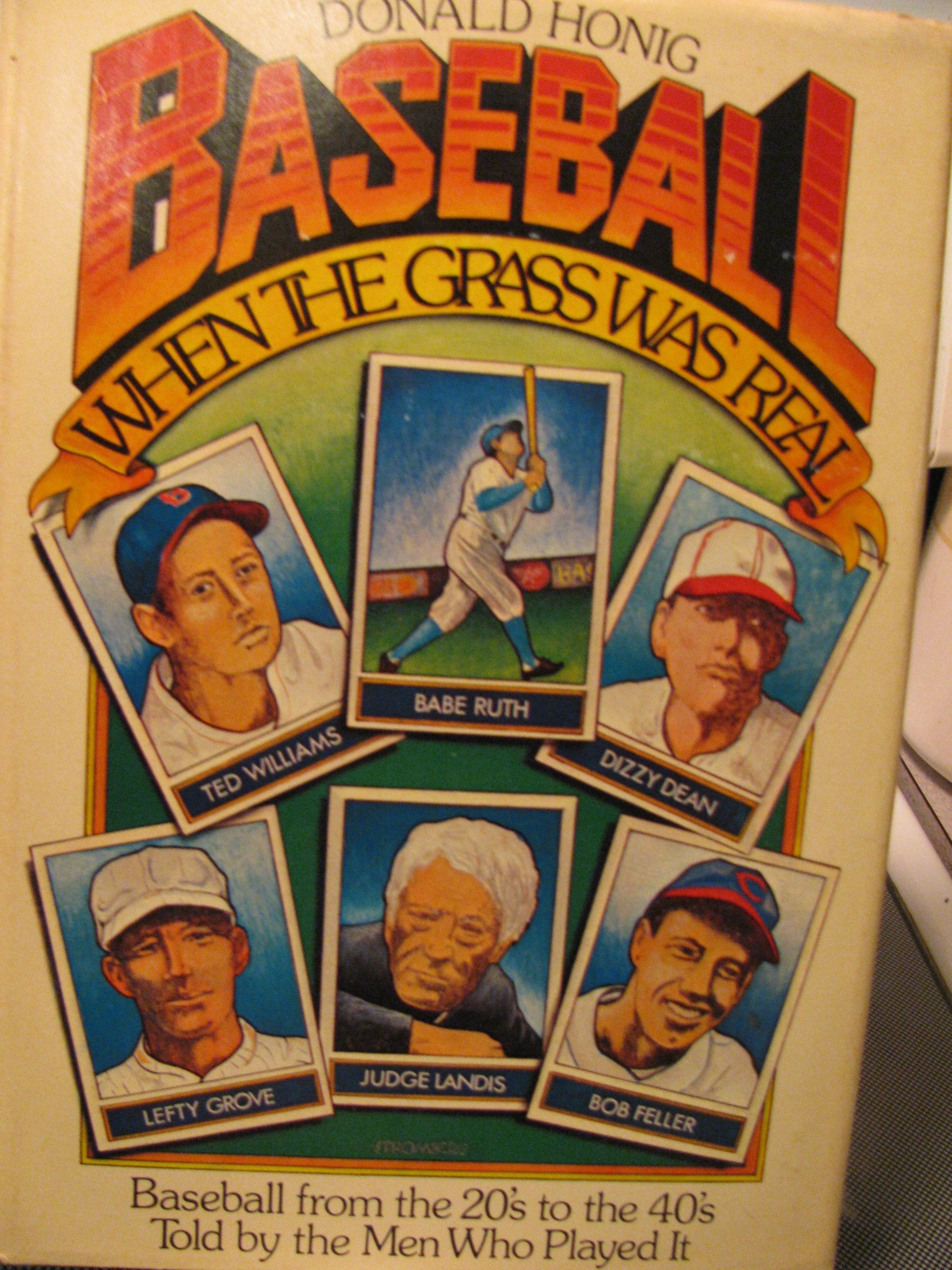 Baseball When The Grass Was Real,Used