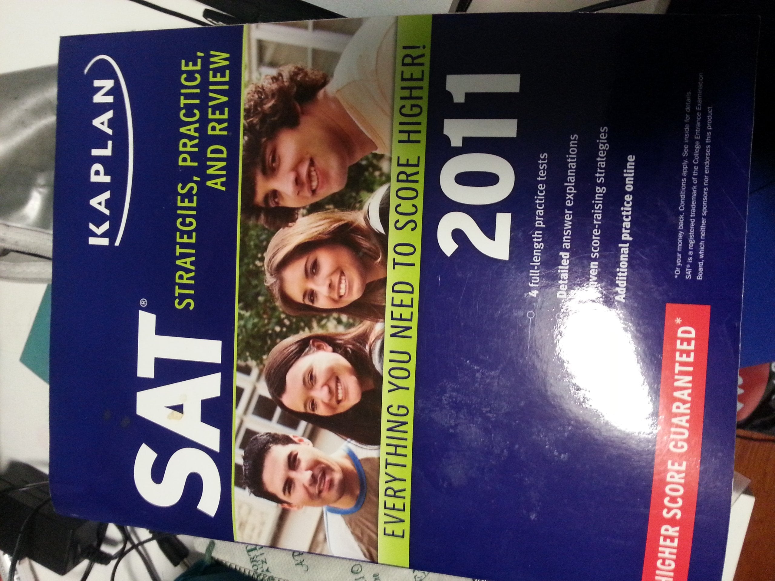 Kaplan SAT 2011: Strategies, Practice, and Review,Used