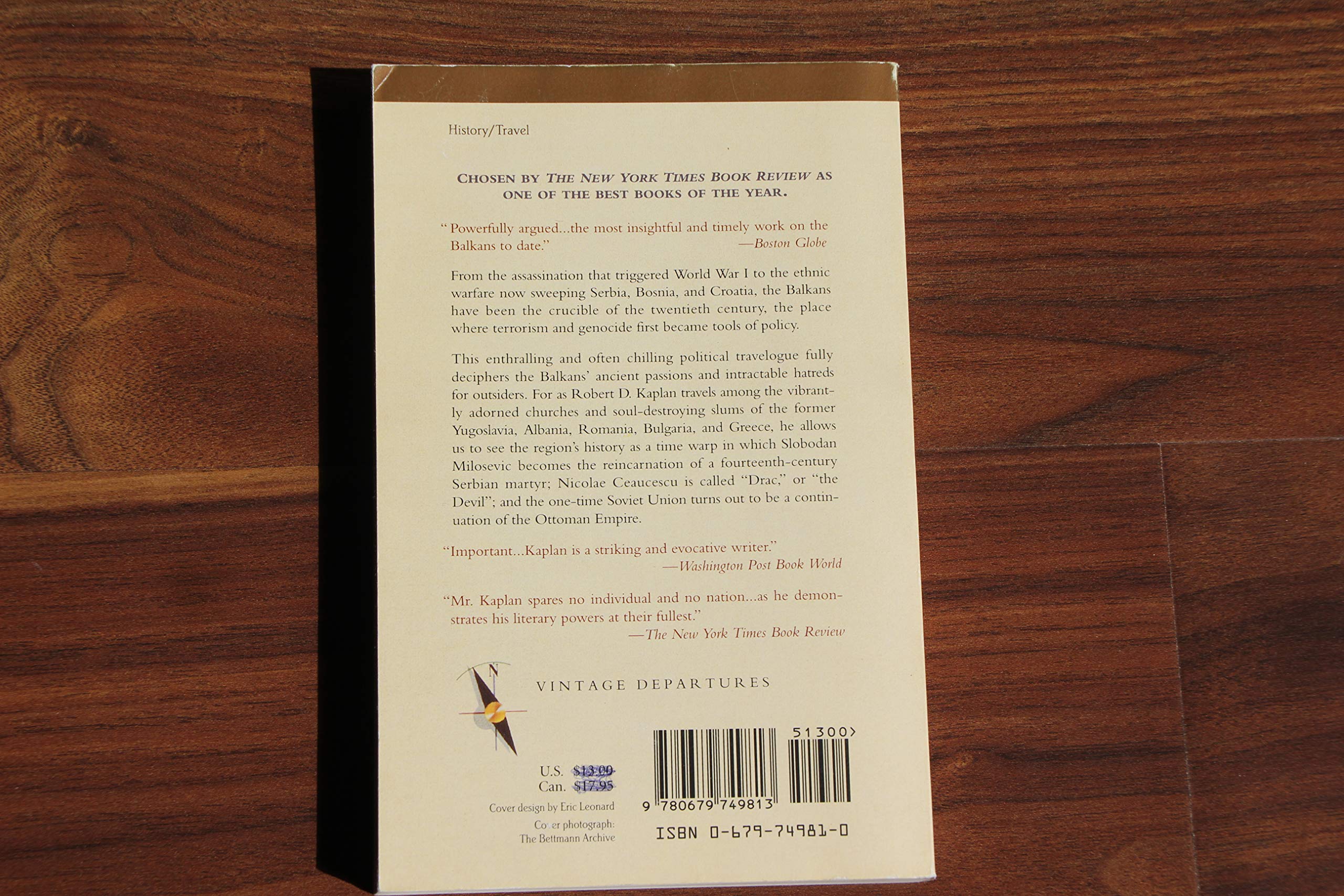 Balkan Ghosts: A Journey Through History,Used