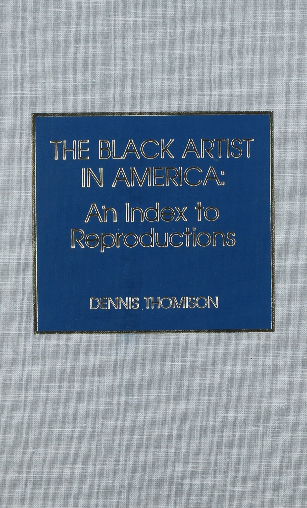 The Black Artist in America,New
