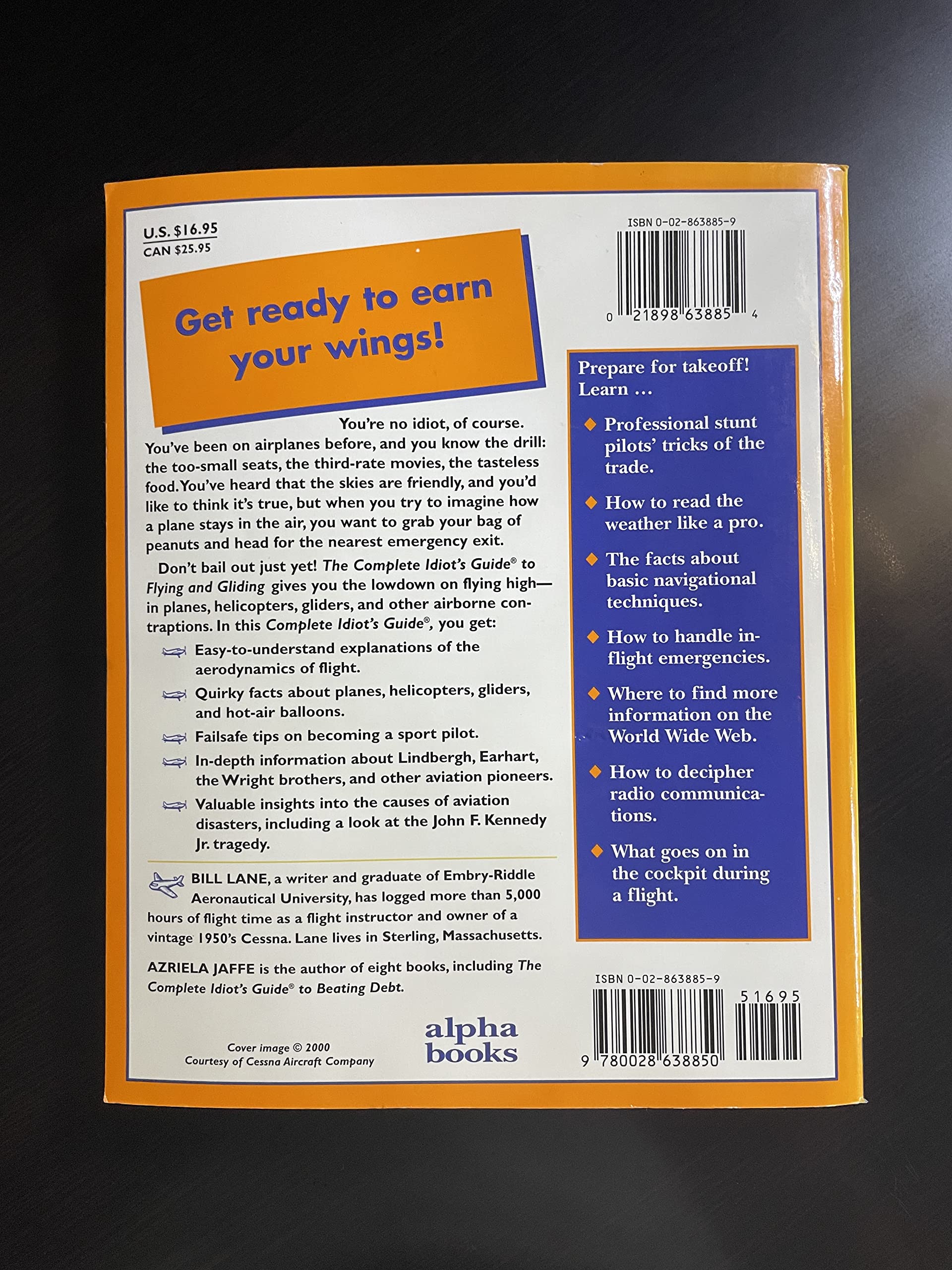 Complete Idiot'S Guide To Flying And Gliding,New