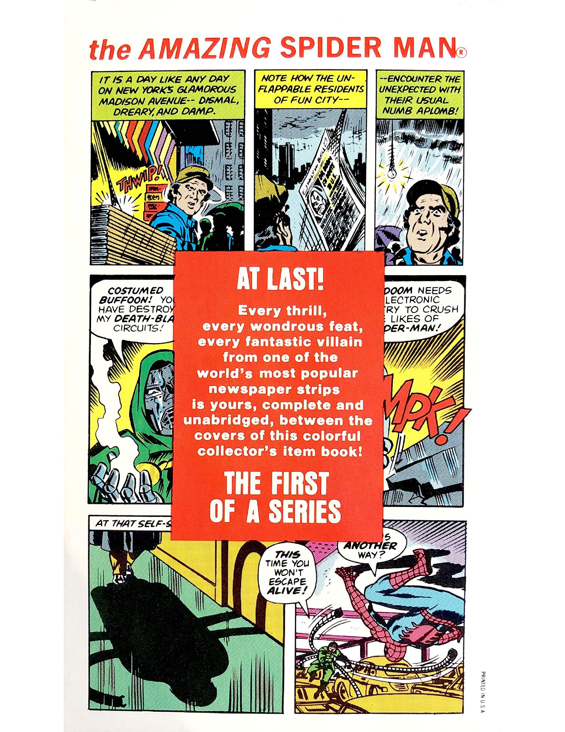 The Amazing SpiderMan (Spiderman, #1) by Stan Lee (19800301),Used