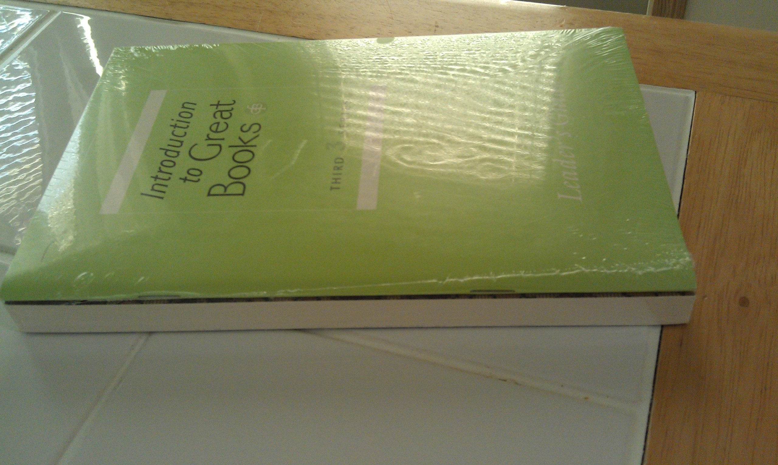 Introduction to Great Books: Third Series Student Anthology,Used
