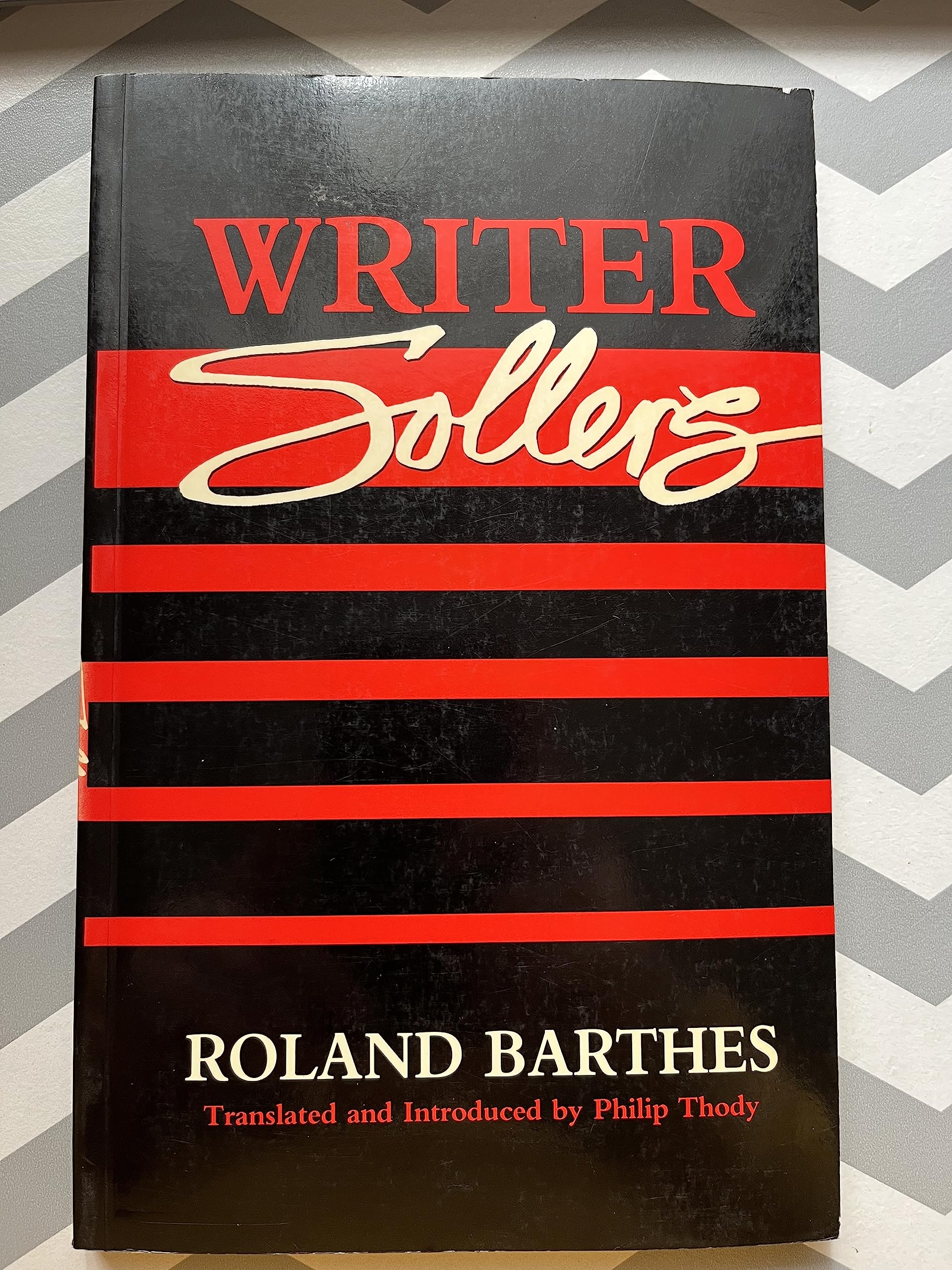 Writer Sollers (English and French Edition),Used