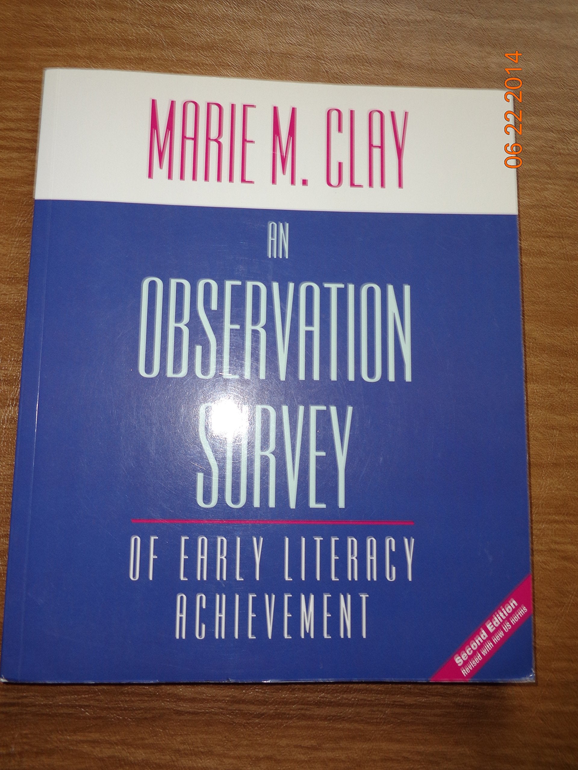 An Observation Survey of Early Literacy Achievement,Used