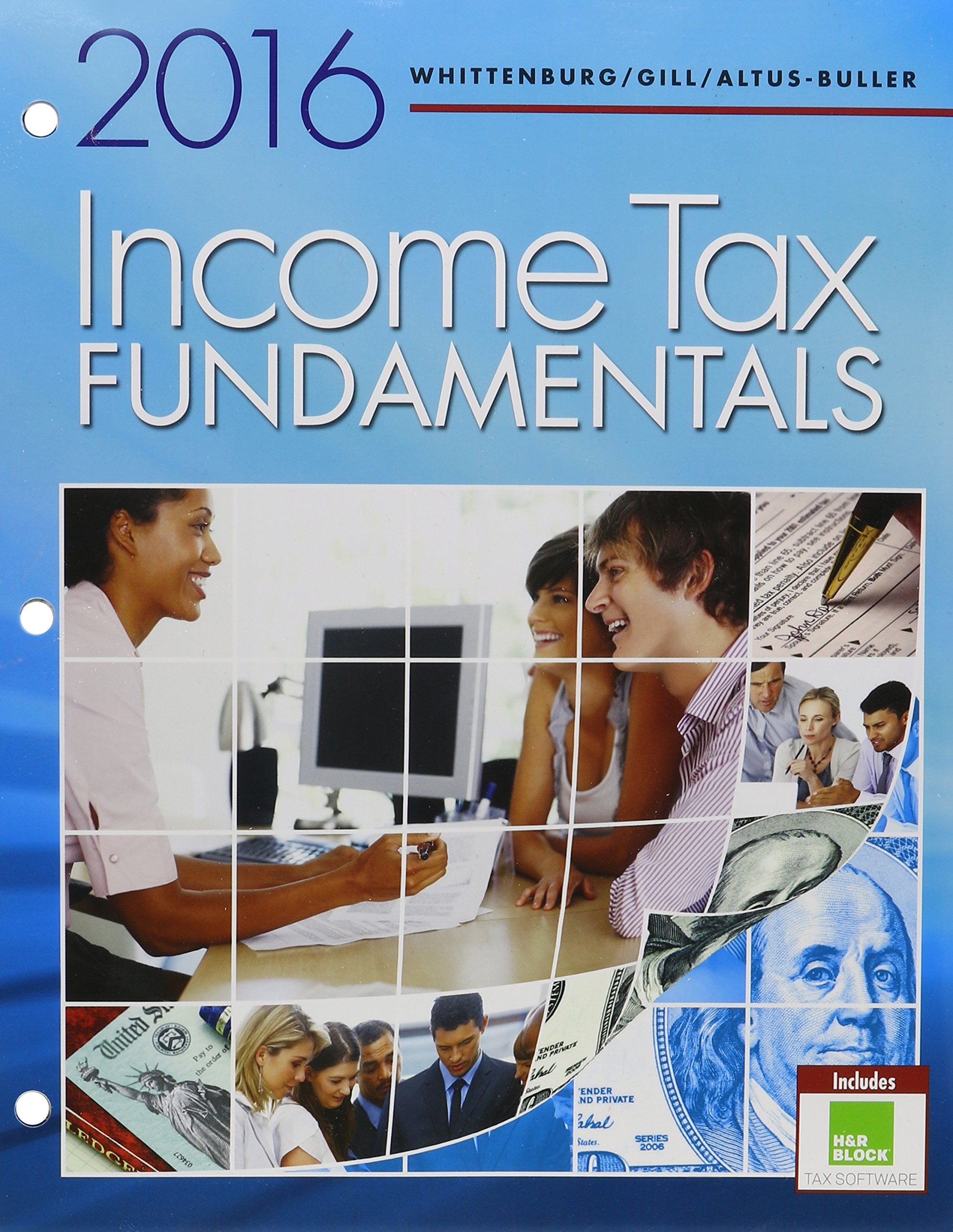 Bundle: Income Tax Fundamentals 2016, LooseLeaf Version, 34th + H&R Block Premium & Business Software + CengageNOWv2, 2 terms P,Used