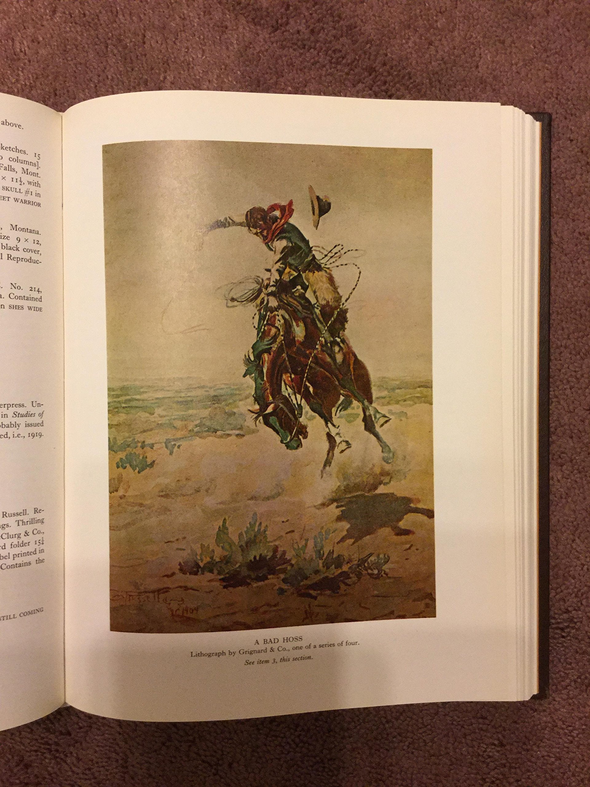 A Bibliography of the Published Works of Charles M. Russell,Used