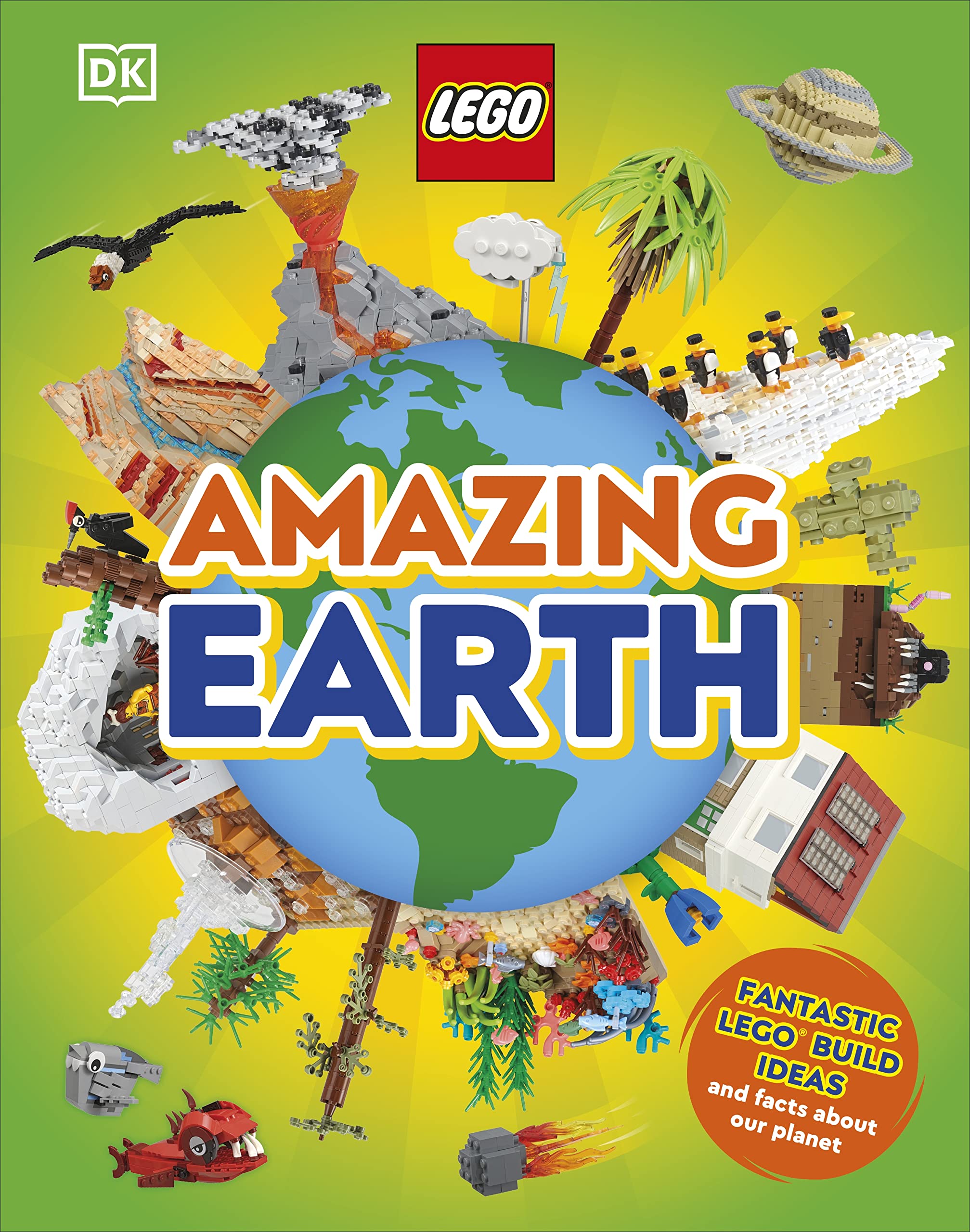Lego Amazing Earth: Fantastic Building Ideas And Facts About Our Planet,New