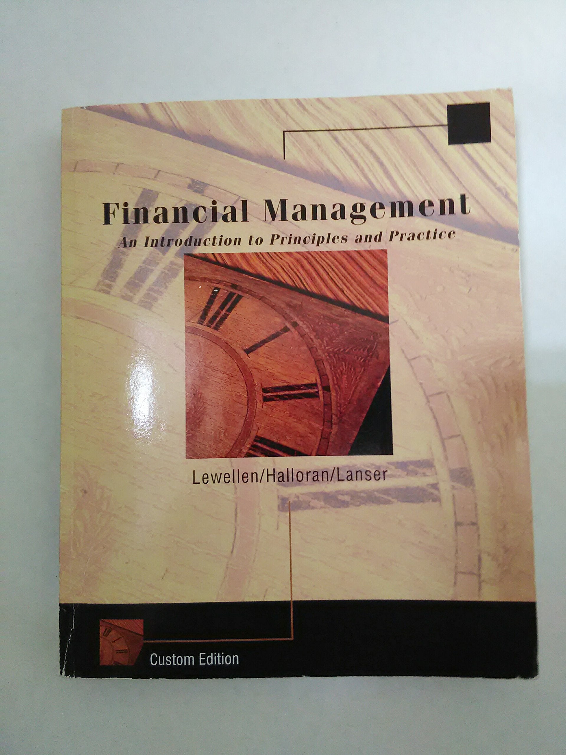 Financial Management: An Introduction to Principles and Practice,Used