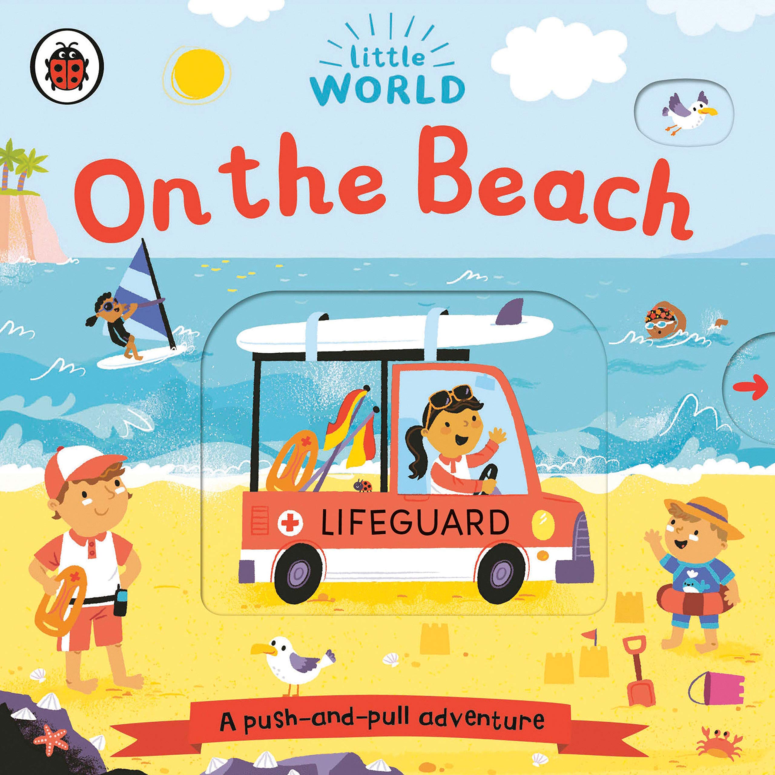 On the Beach: A PushandPull Adventure (Little World),New
