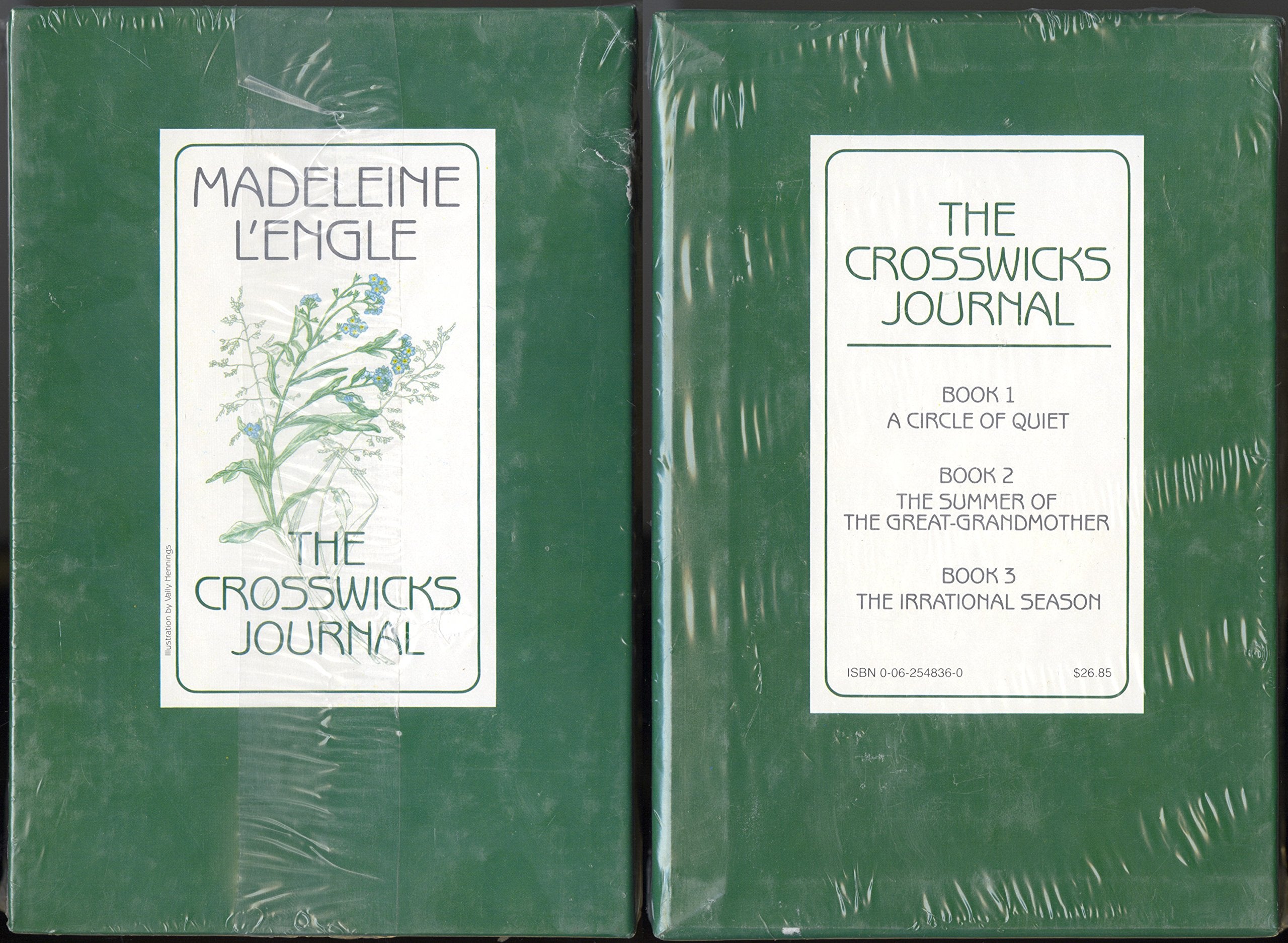 The Crosswicks Journal : The Irrational Season, The Summer Of The Greatgrandmother, And A Circle Of Quiet,Used