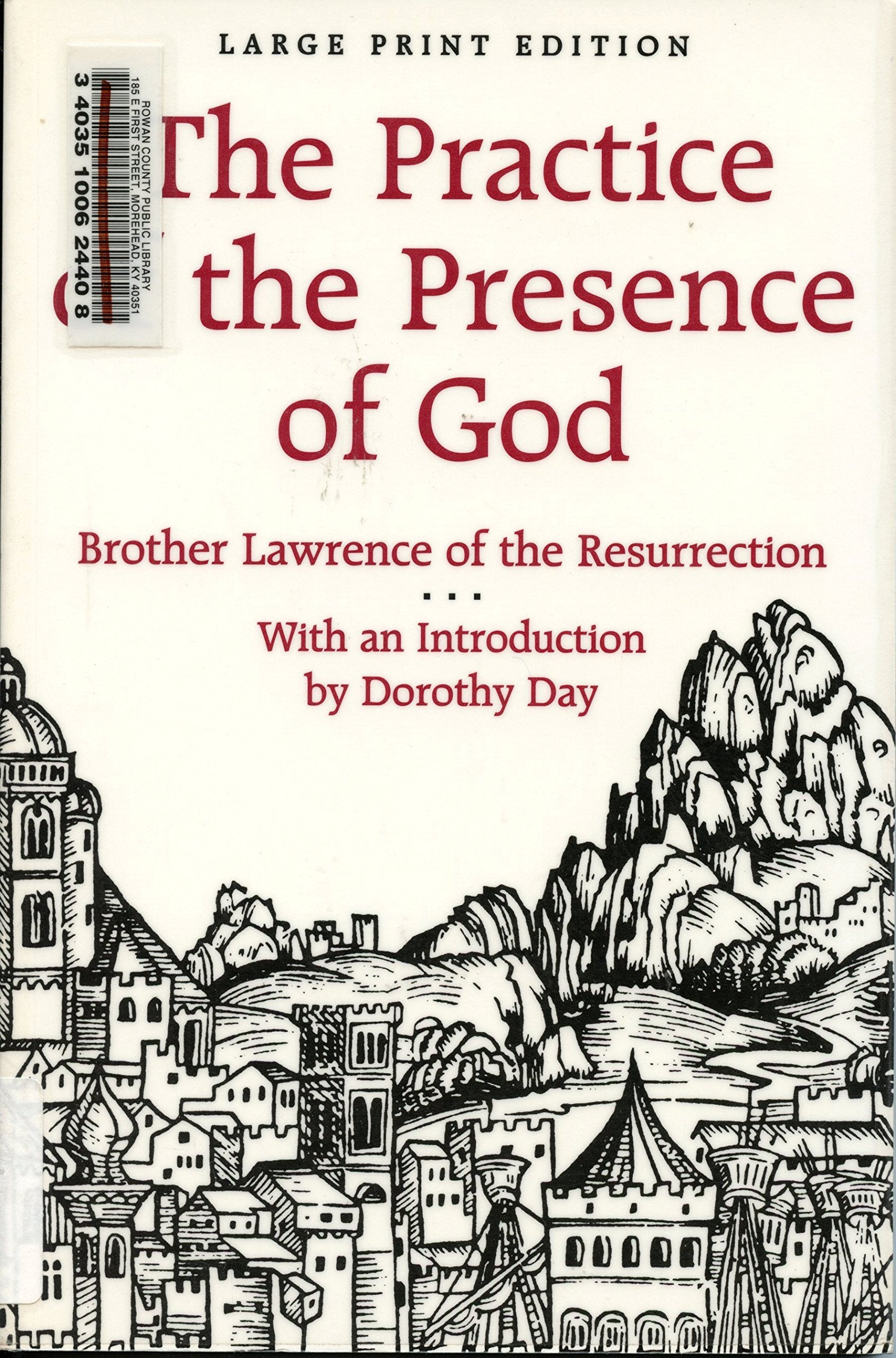 The Practice Of The Presence Of God (Walker Large Print Books),Used