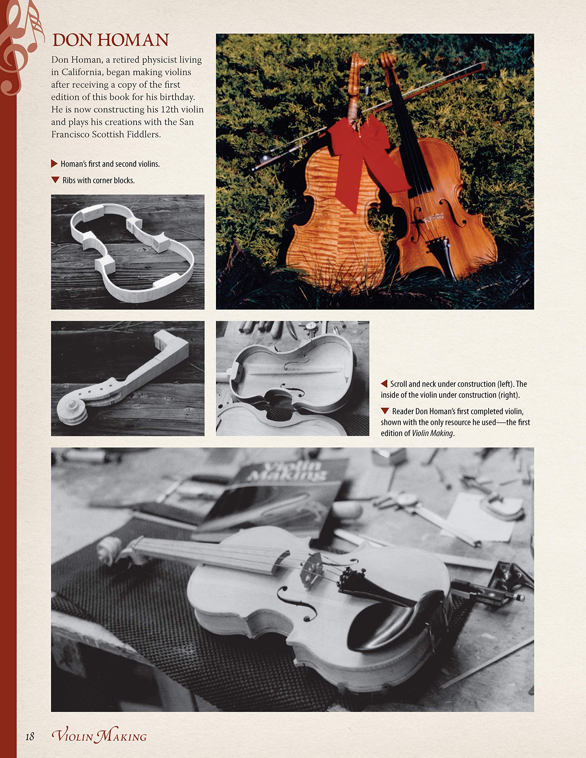 Violin Making, Second Edition Revised and Expanded: An Illustrated Guide for the Amateur (Fox Chapel Publishing),New