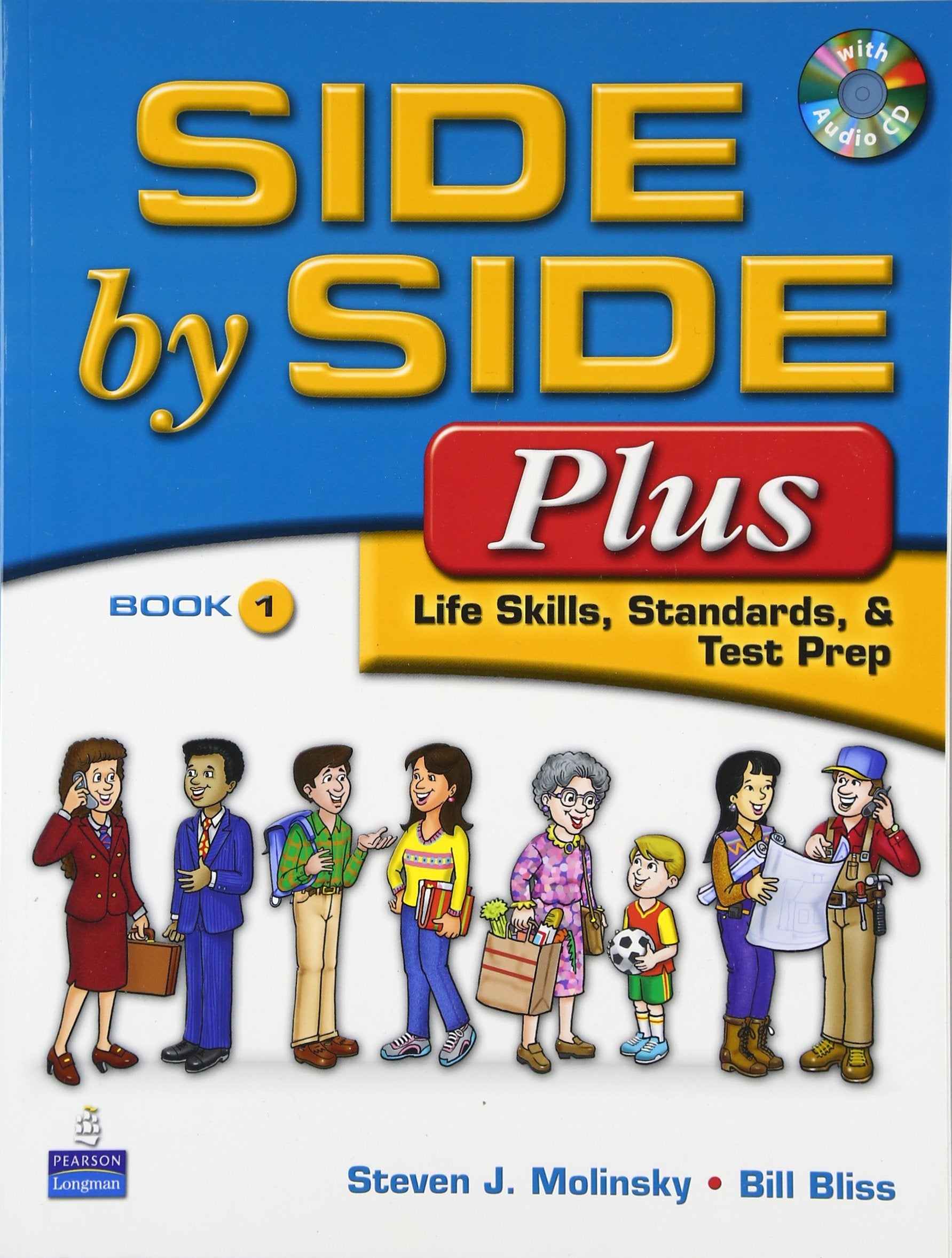 Side By Side Plus 1: Life Skills, Standards, & Test Prep (3Rd Edition),Used
