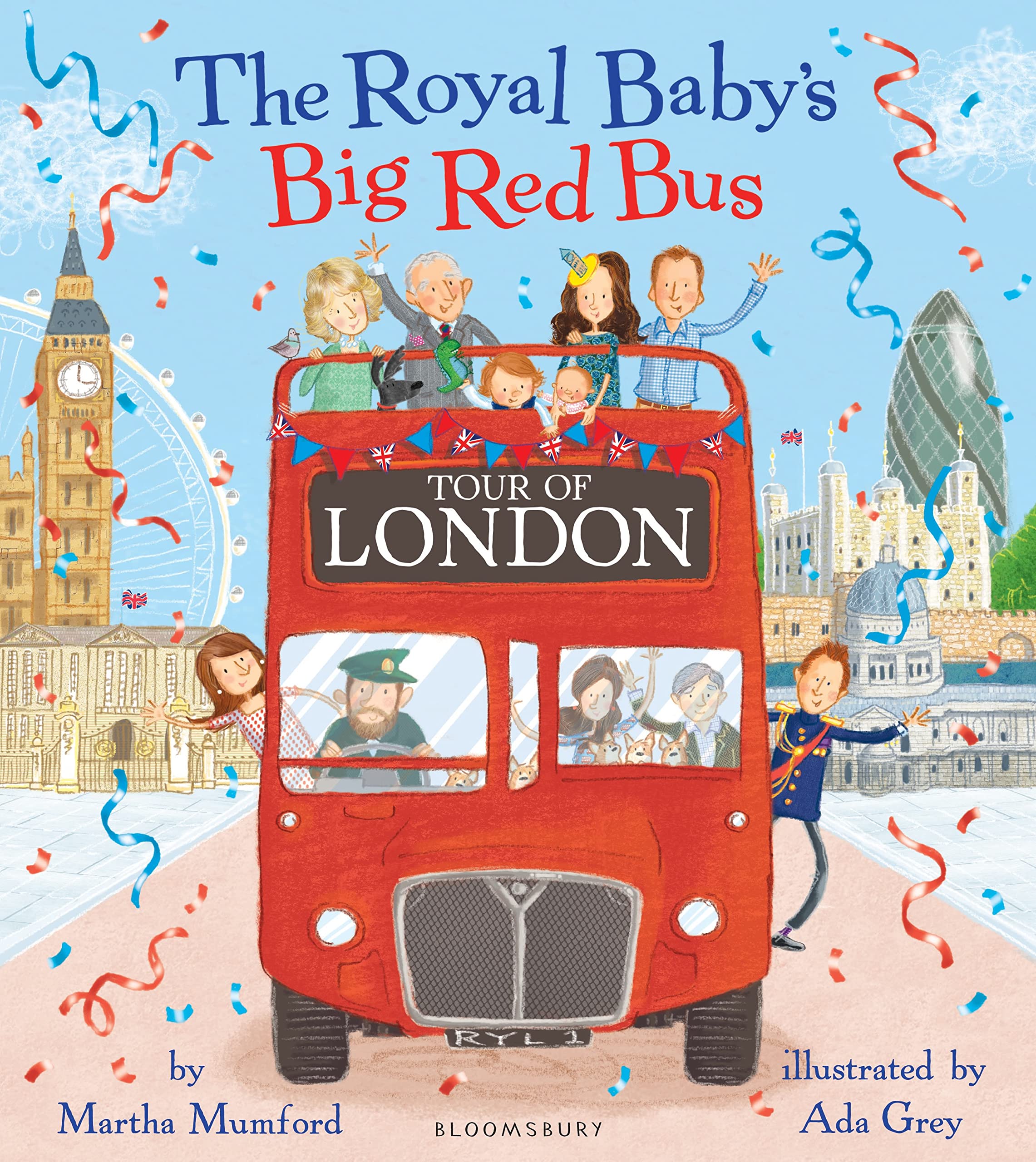 Royal Baby'S Big Red Bus Tour Of London