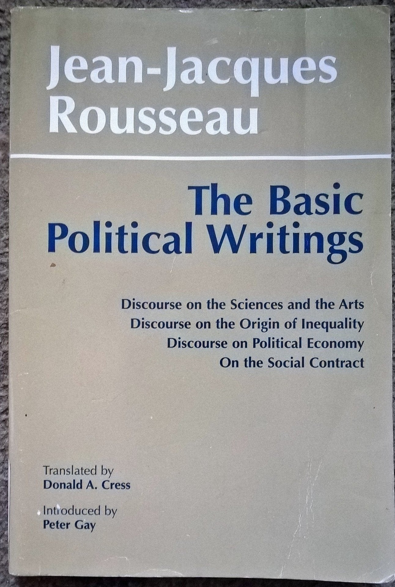 The Basic Political Writings (English and French Edition),Used