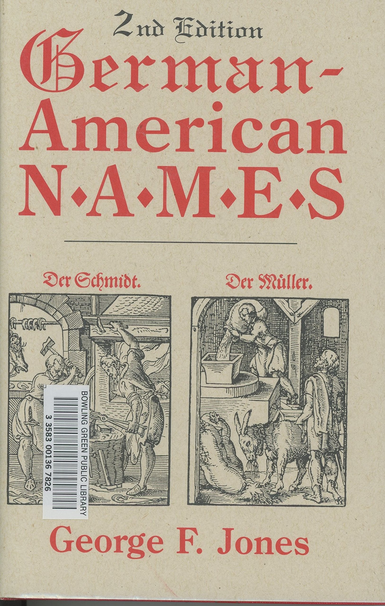 GermanAmerican Names (2nd Edition),Used