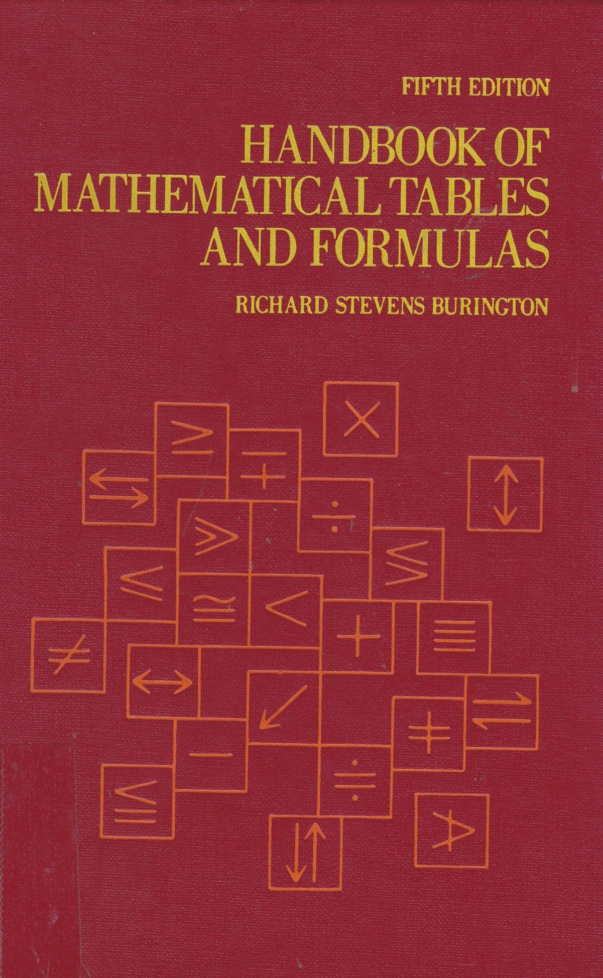 Handbook Of Mathematical Tables And Formulas,New