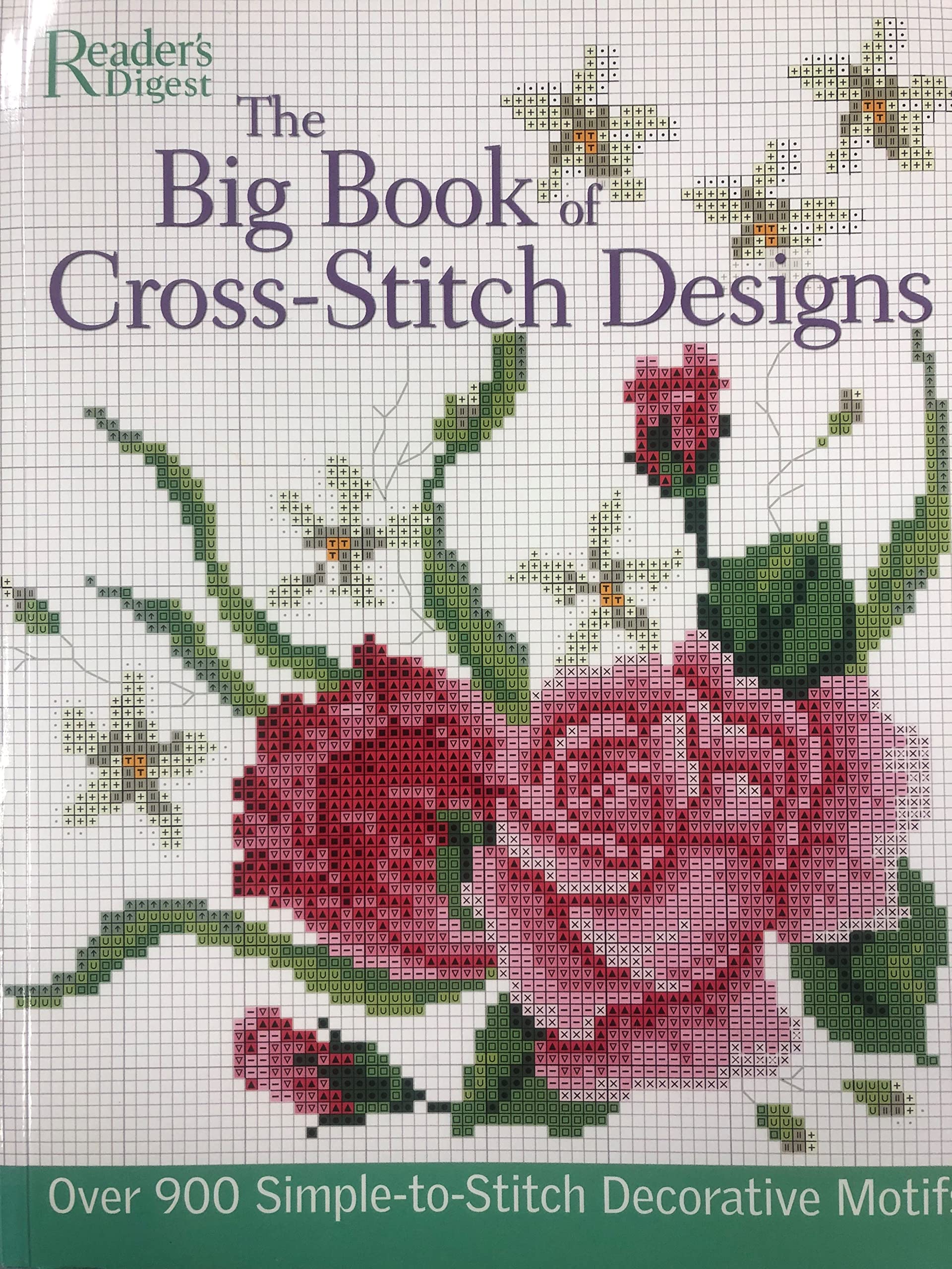 The Big Book of CrossStitch Designs: Over 900 SimpletoSew Decorative Motifs,Used