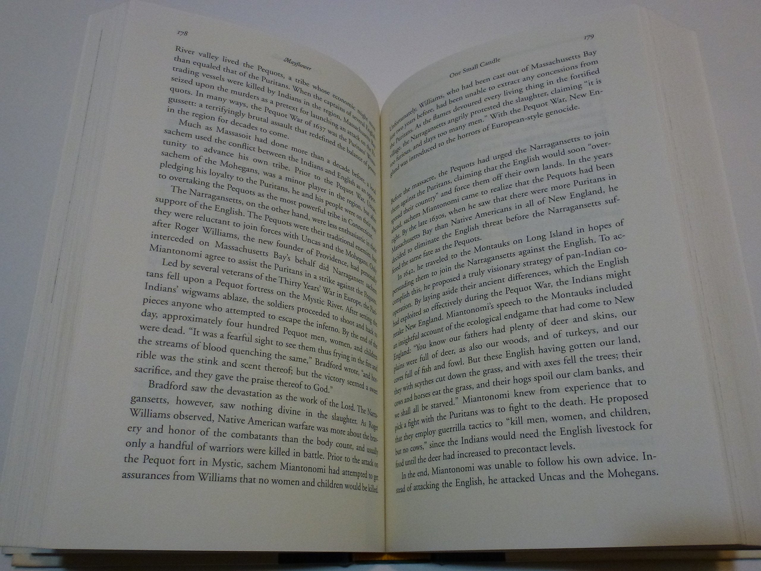 Mayflower: A Story of Courage, Community, and War,New