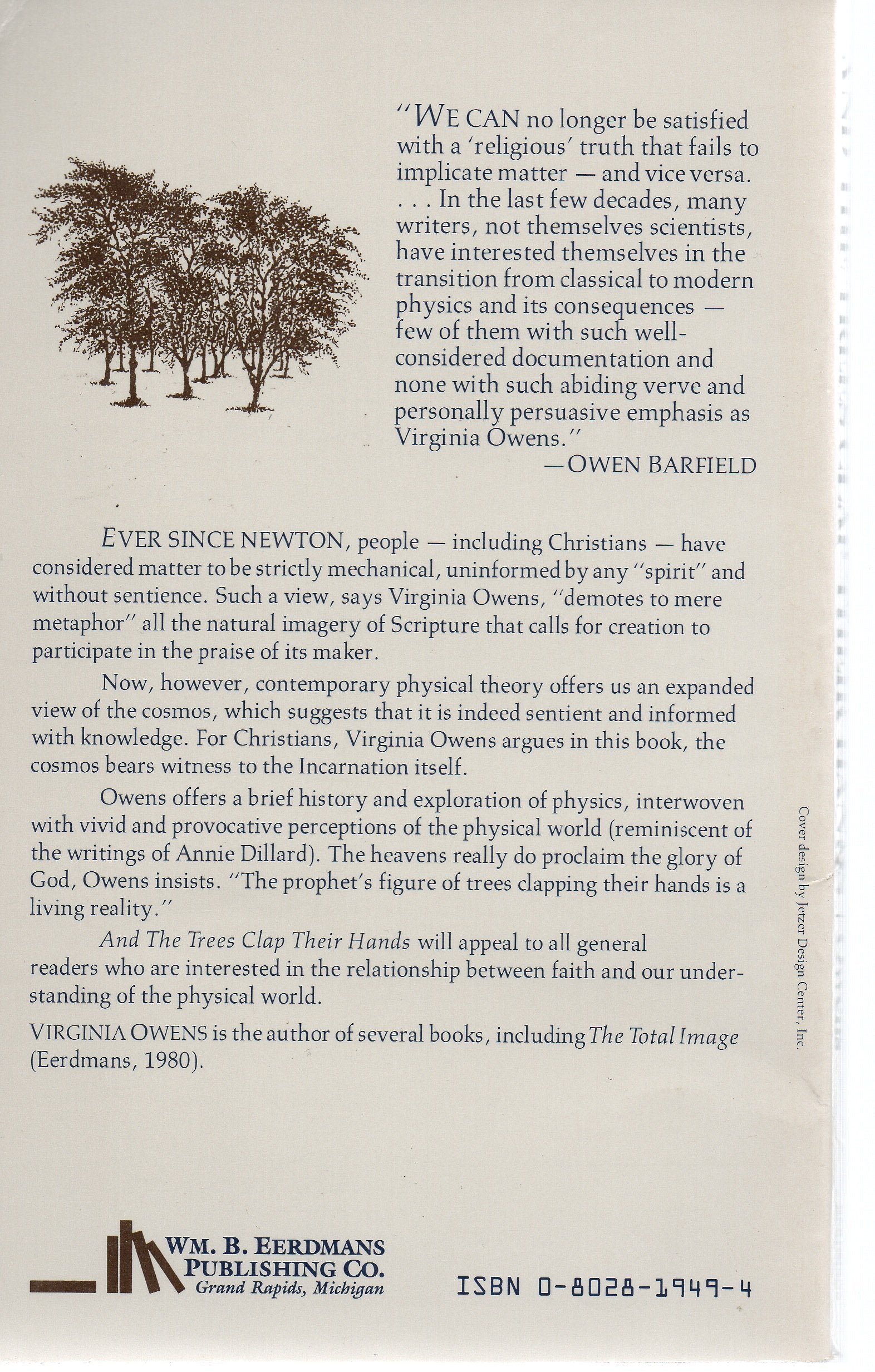 And the Trees Clap Their Hands: Faith, Perception and the New Physics,New