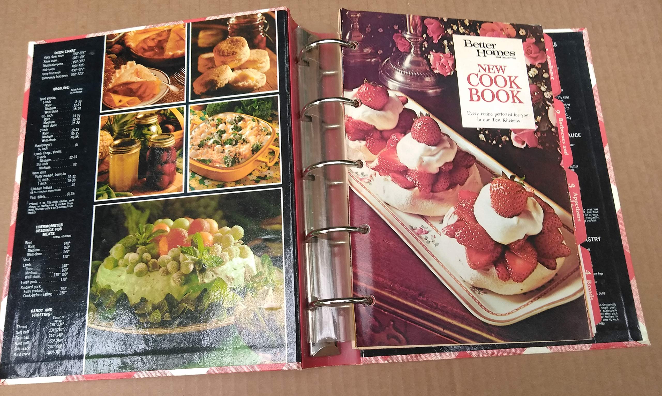 Better Homes and Gardens New Cook Book, 1968 Edition,Used