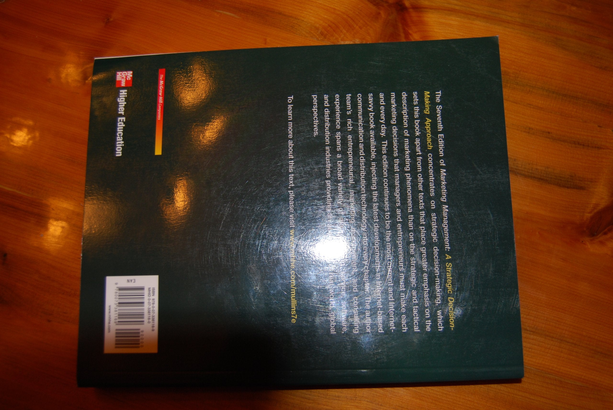 Marketing Management: A Strategic Decisionmaking Approach,New