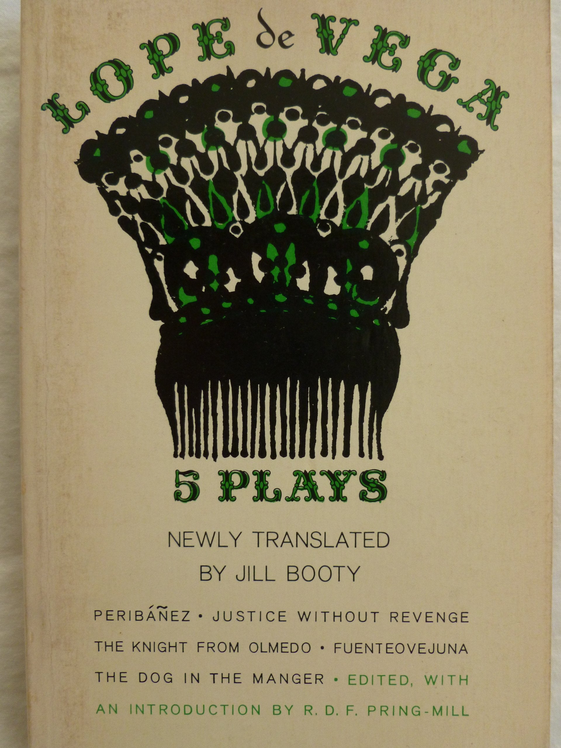 Lope De Vega: Five Plays,Used