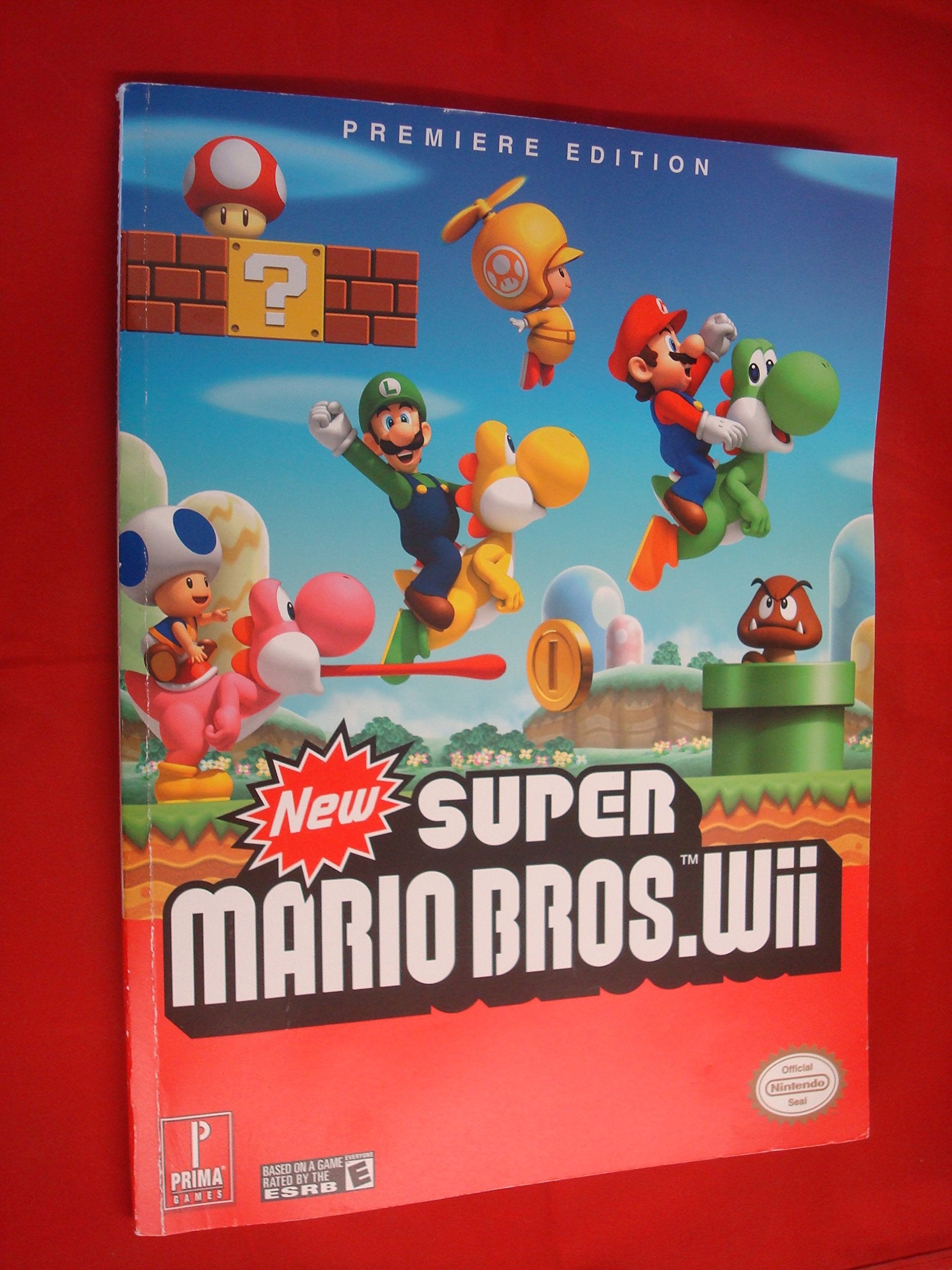 New Super Mario Bros (Wii): Prima Official Game Guide,Used