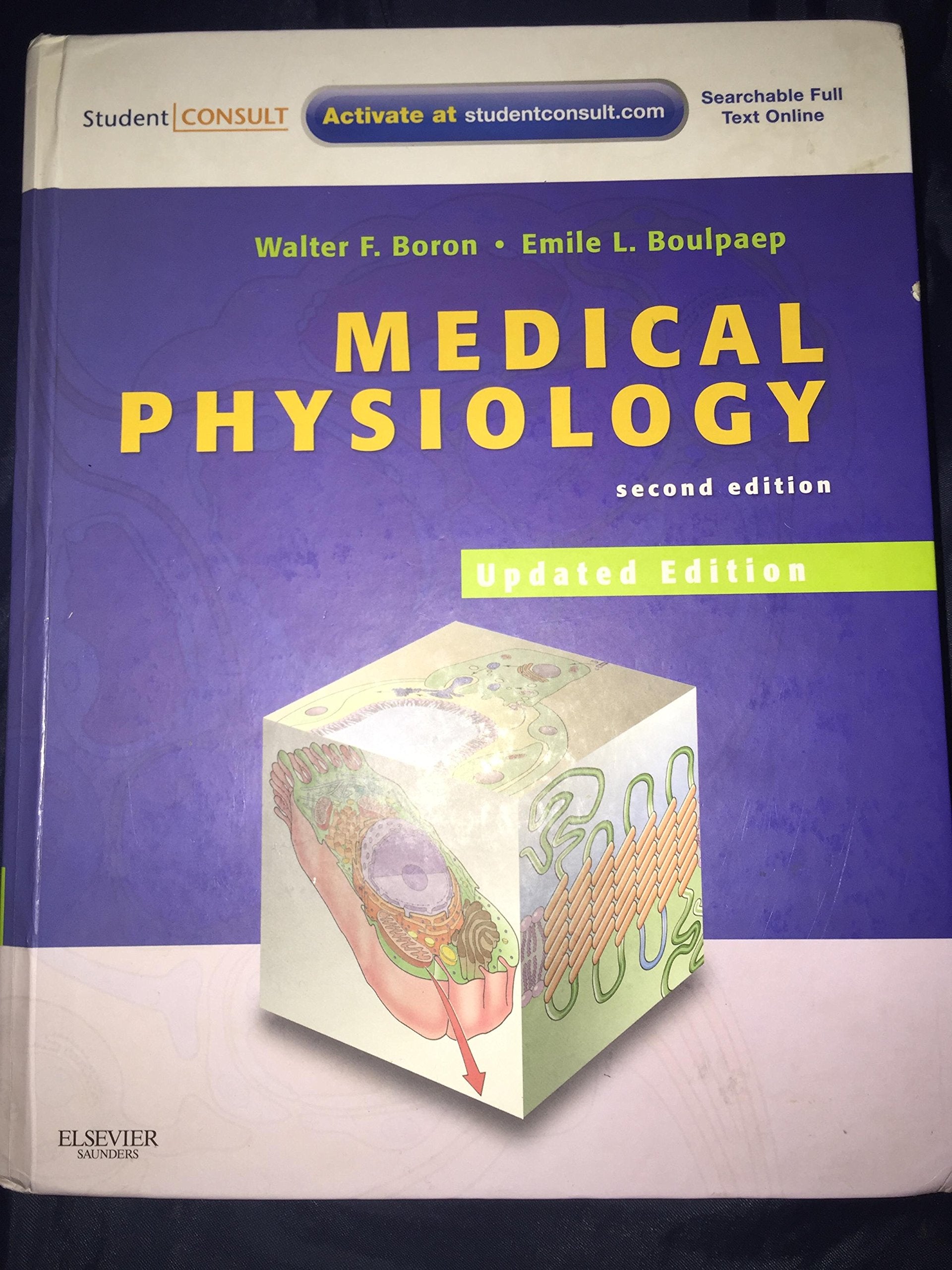 Medical Physiology, 2e Updated Edition: with STUDENT CONSULT Online Access (MEDICAL PHYSIOLOGY (BORON)),Used