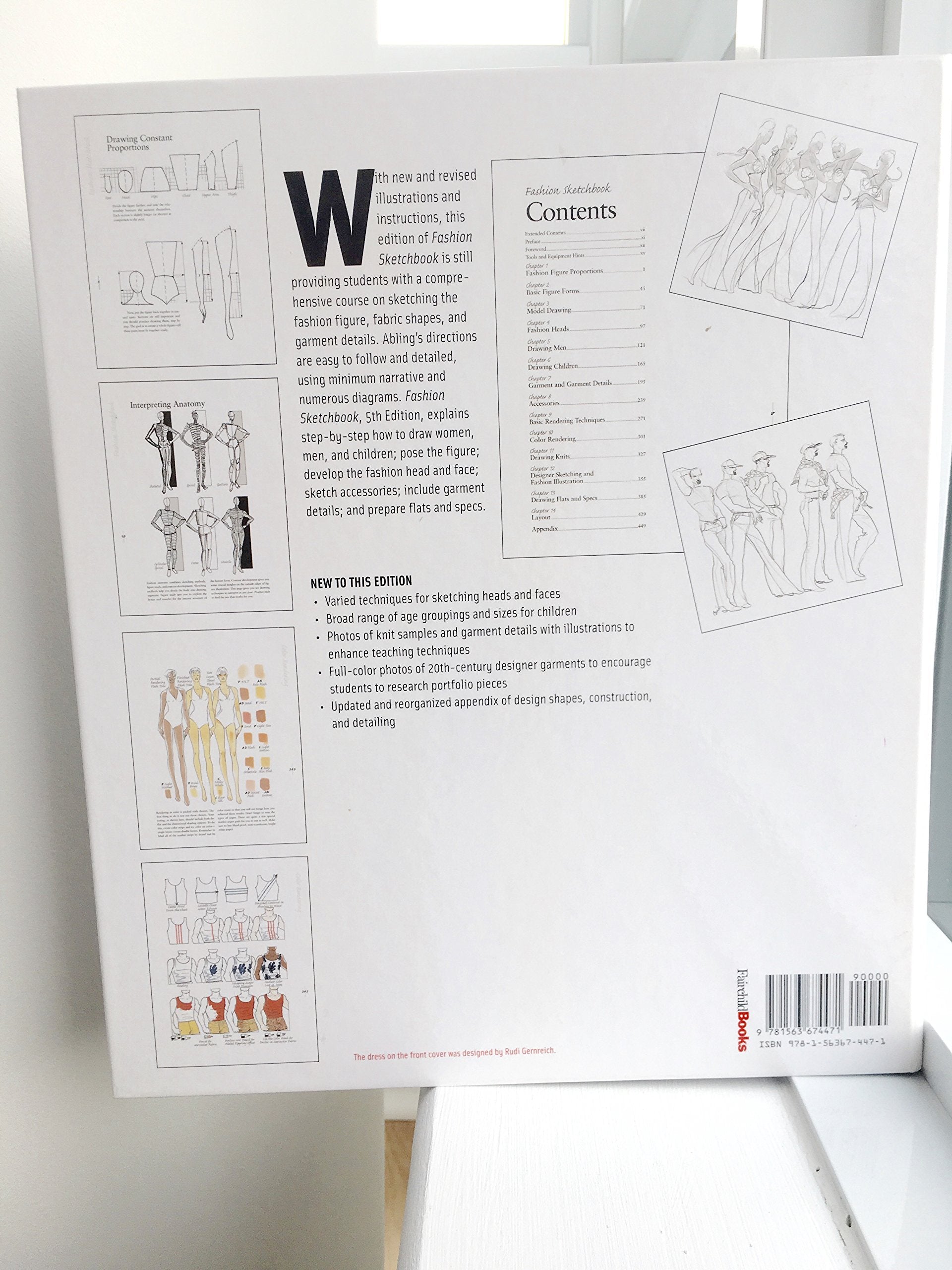 Fashion Sketchbook, 5th edition,New