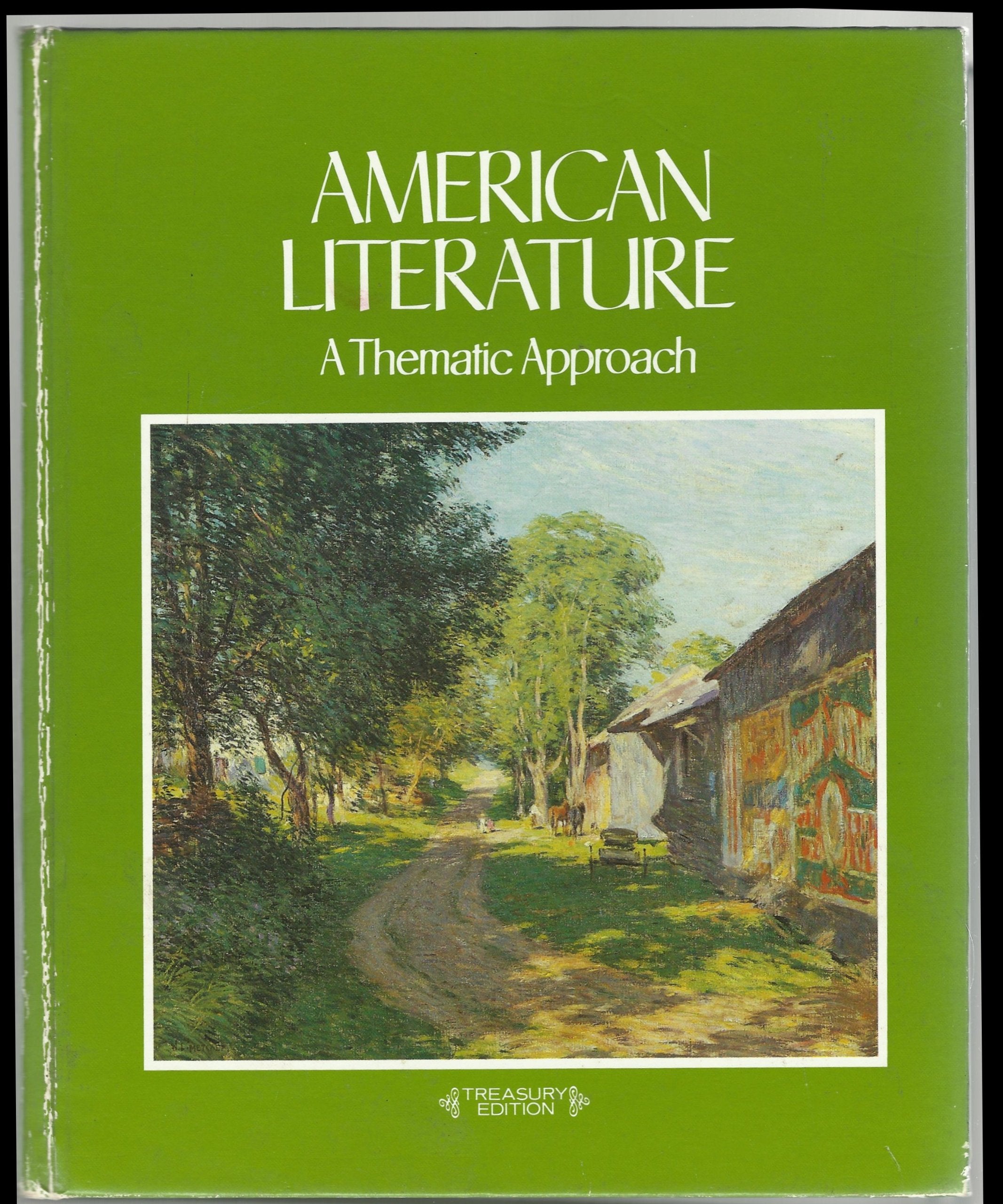 American Literature, A Thematic Approach (The Mcgrawhill Literature Series),Used