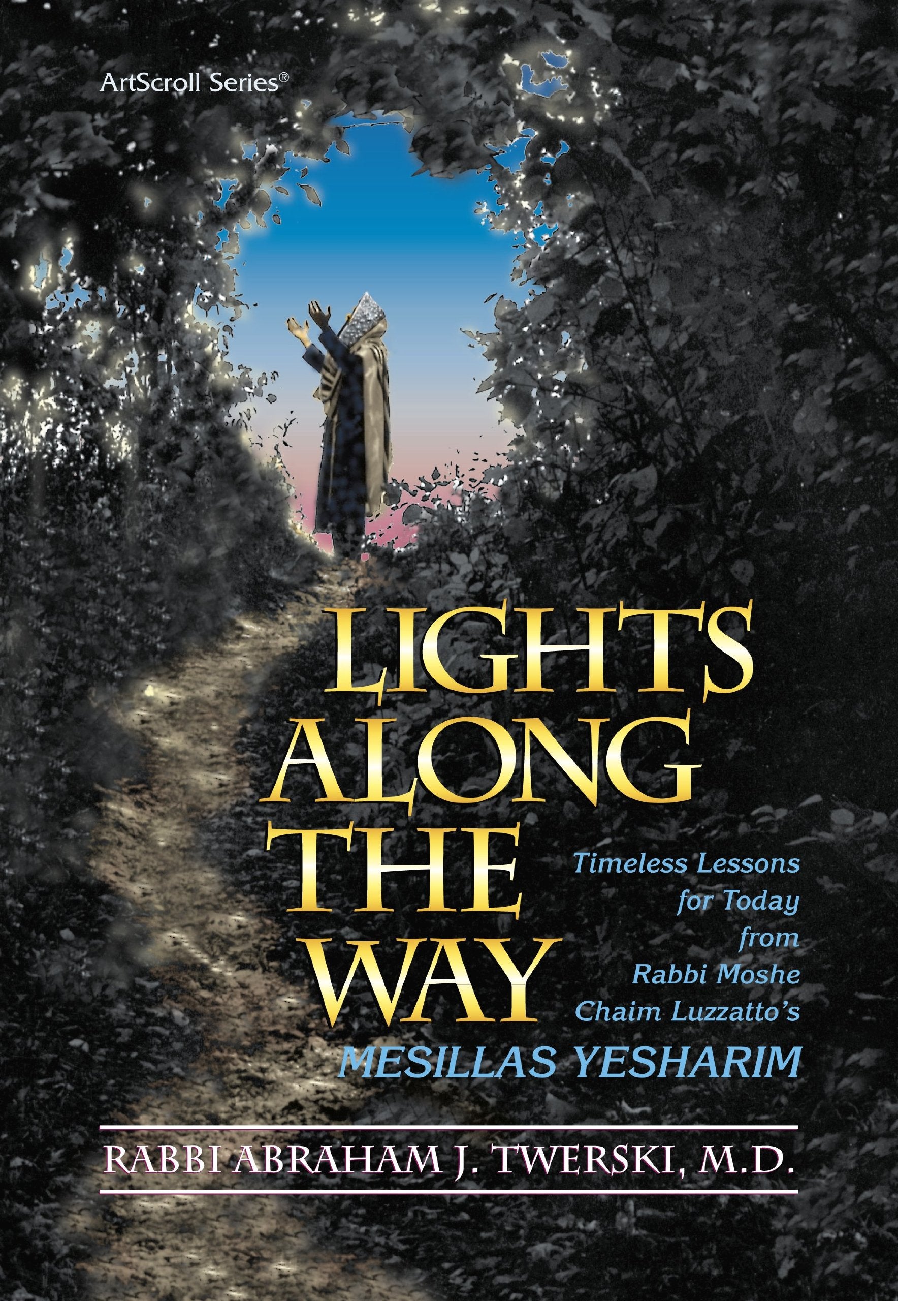 Lights Along the Way Mesillas Yesharim: Timeless Lessons for Today (English, Hebrew and Hebrew Edition),Used
