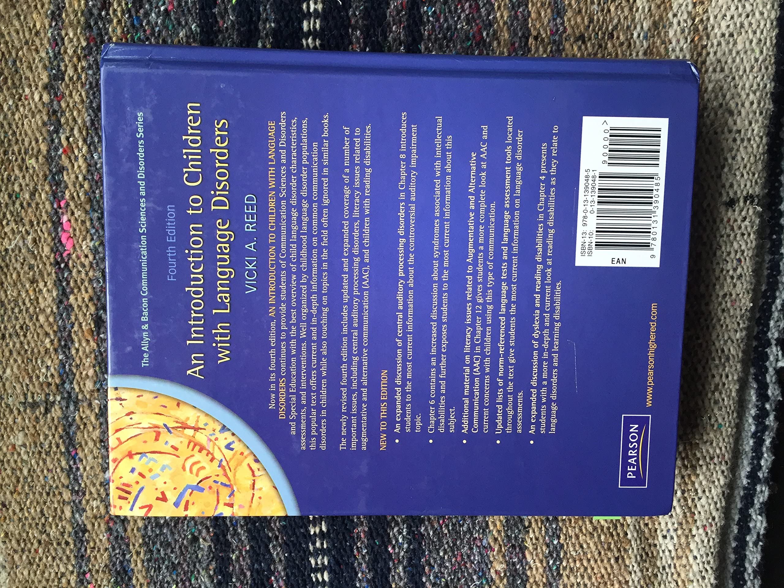 An Introduction to Children with Language Disorders (4th Edition) (Allyn & Bacon Communication Sciences and Disorders),Used