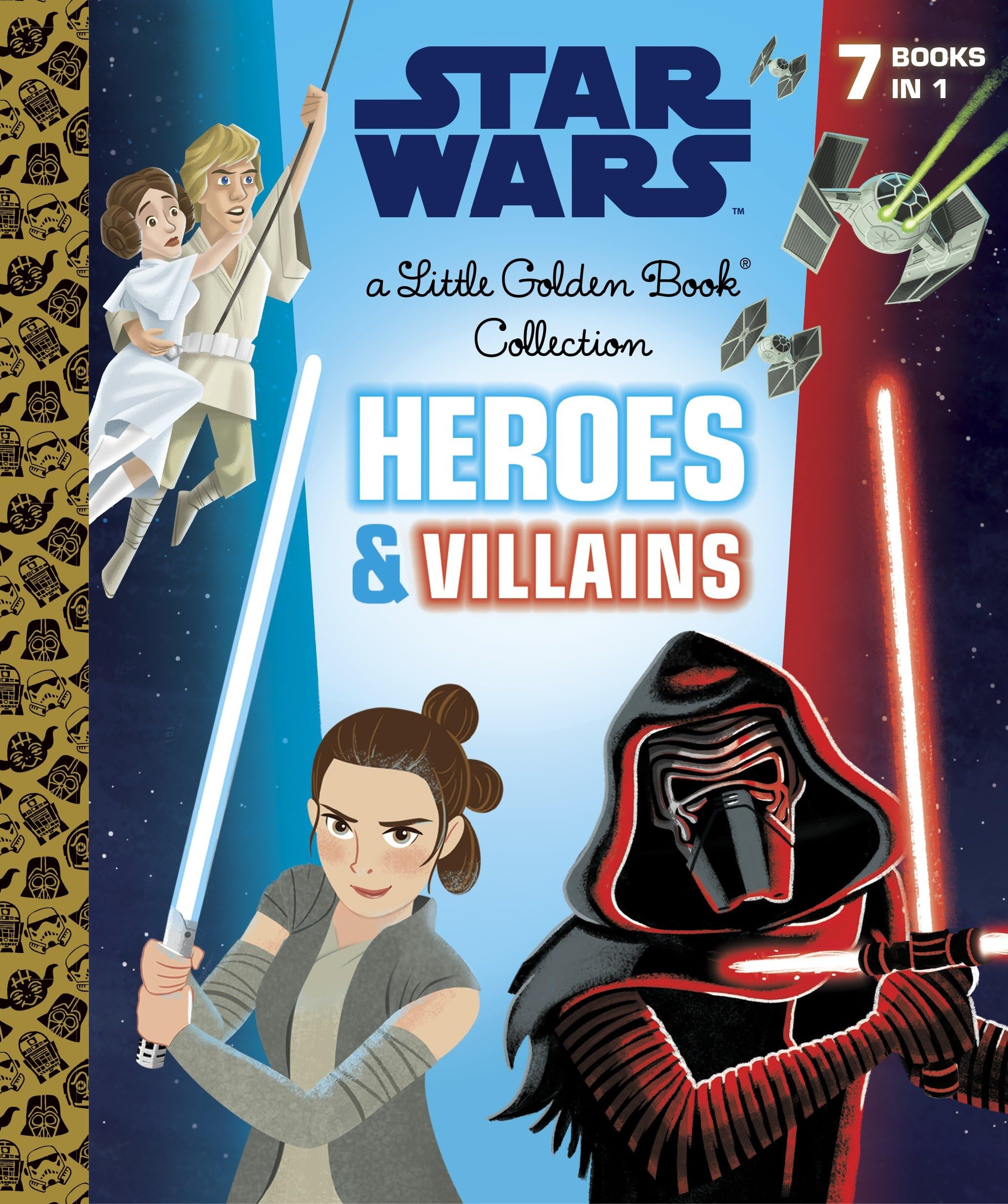 Heroes and Villains Little Golden Book Collection (Star Wars),Used