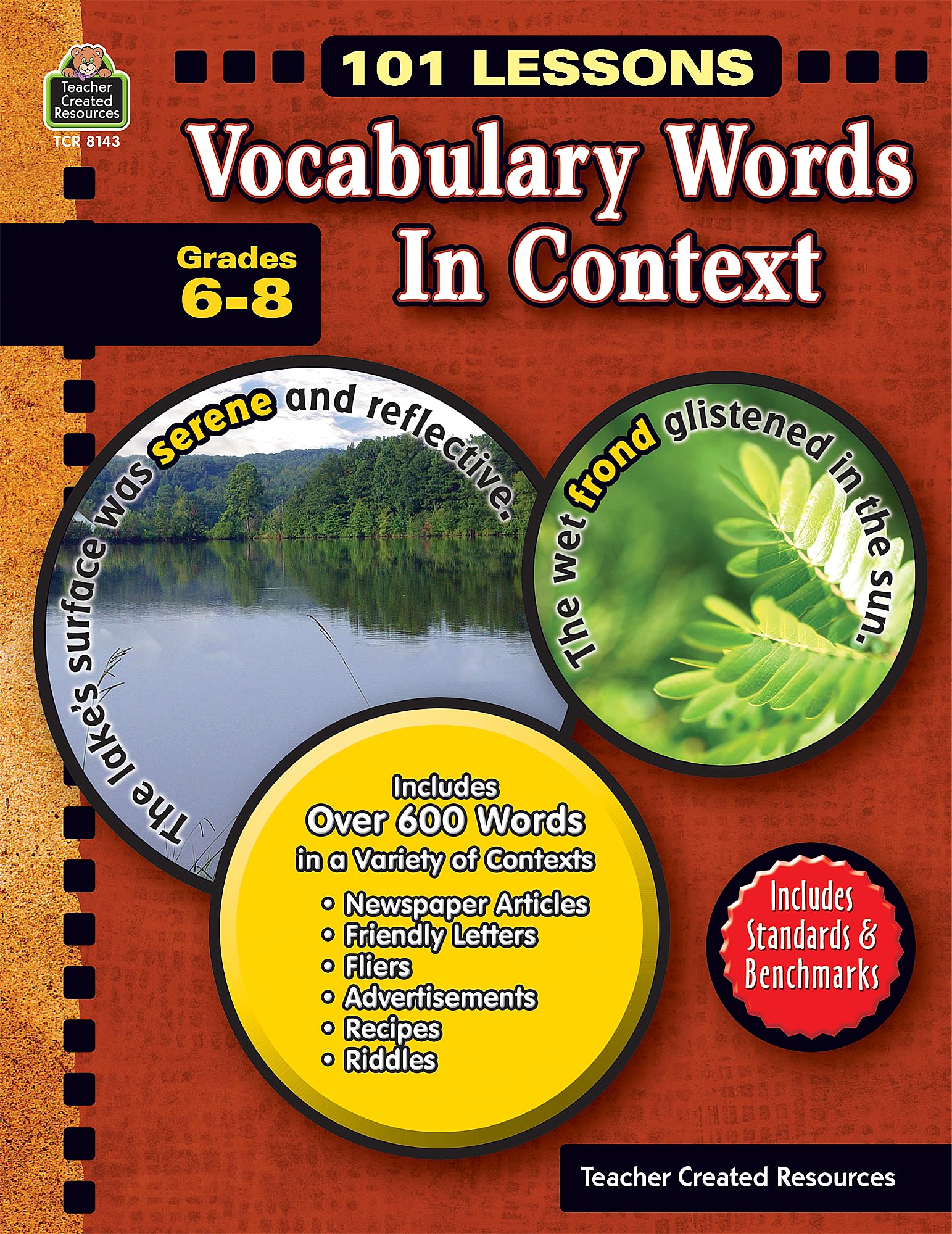 Vocabulary Words in Context: Grade 68 (101 Lessons),Used