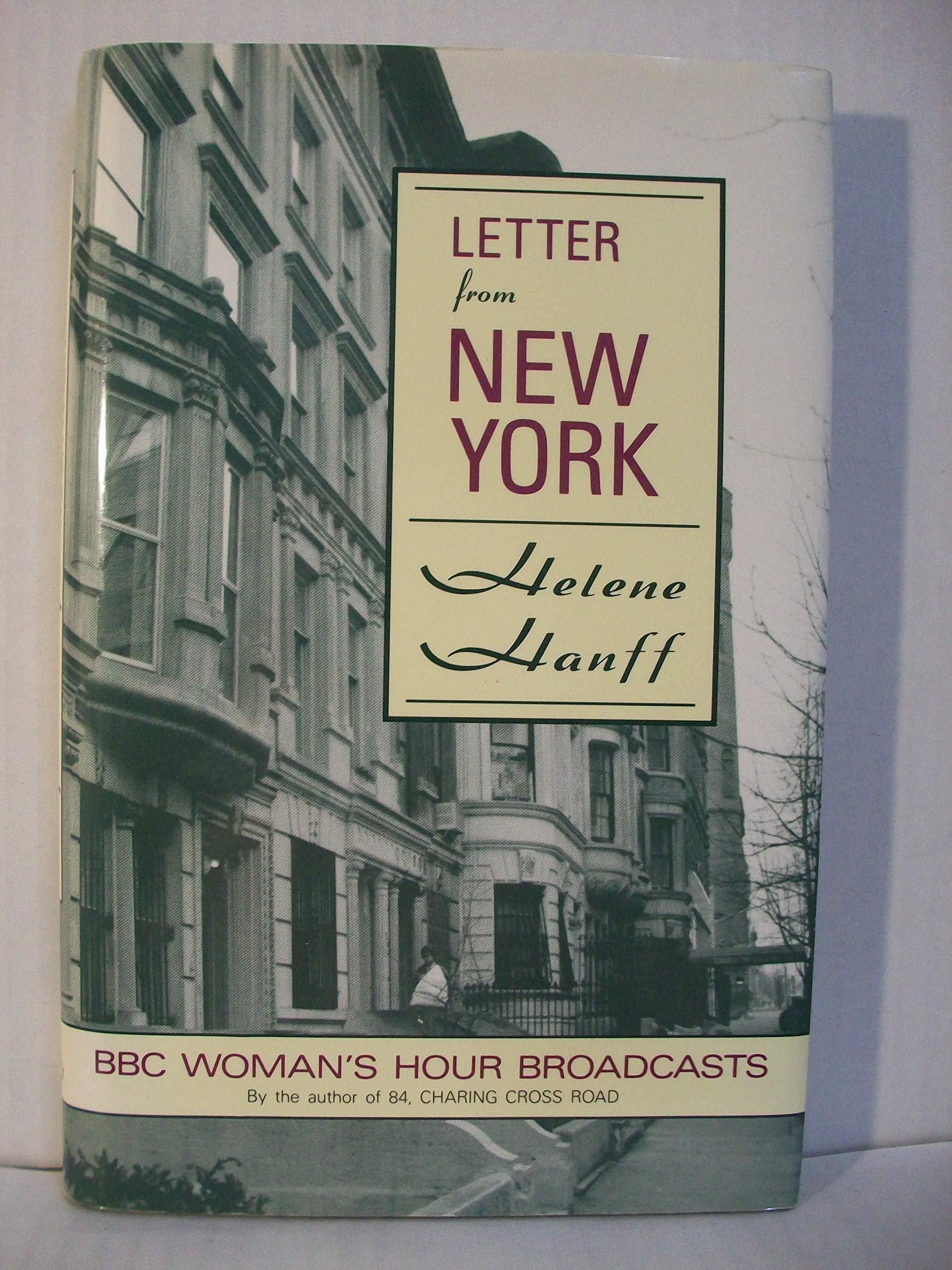 Letter from New York/Bbc Woman's Hour Broadcasts,Used