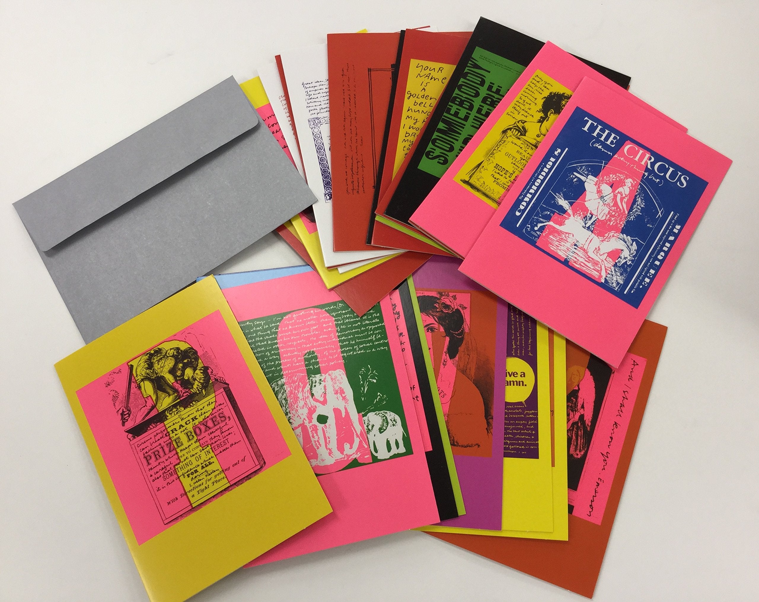 Corita Kent Circus Alphabet Design Boxed Notecards,New