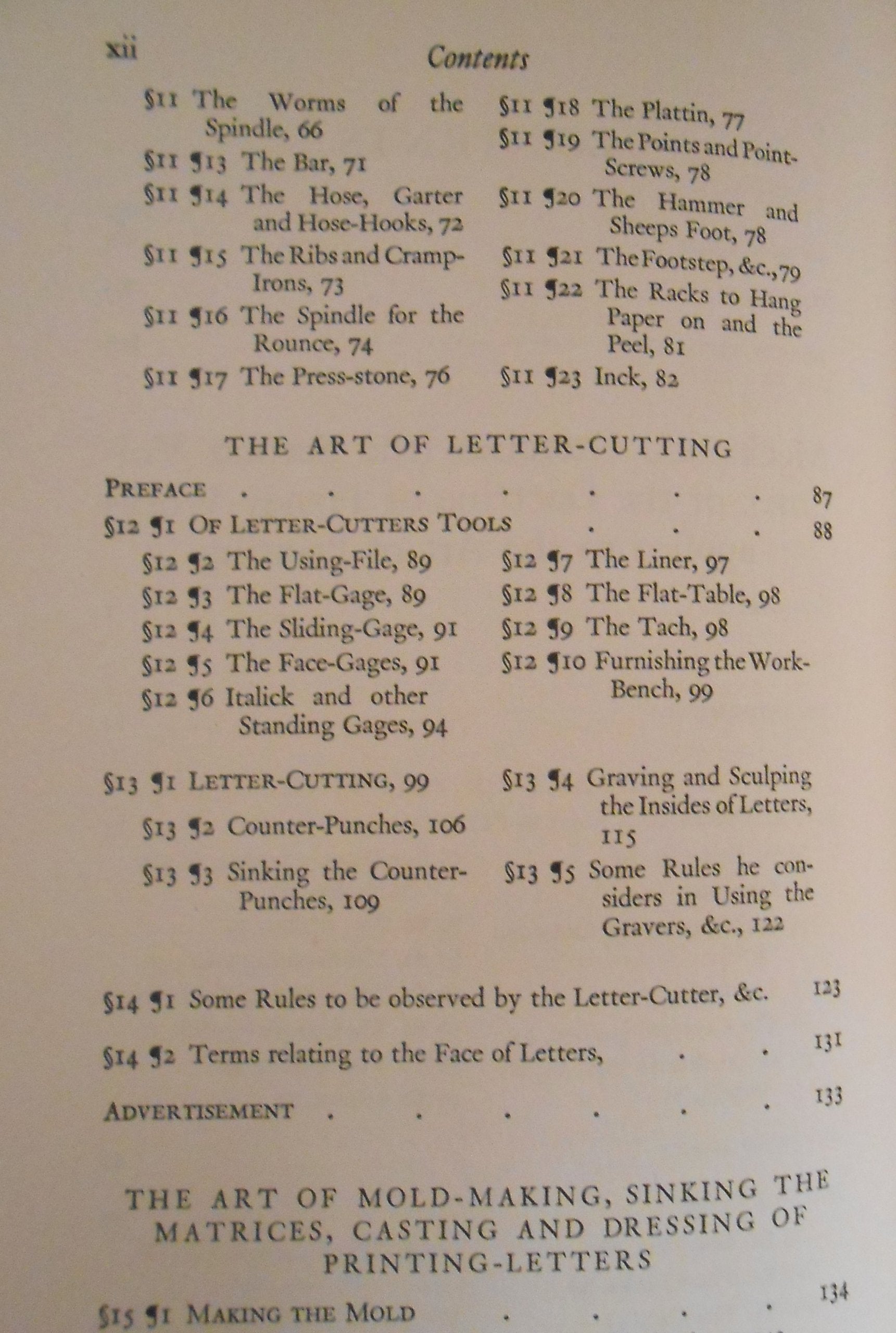 Mechanick Exercises on the Whole Art of Printing,Used